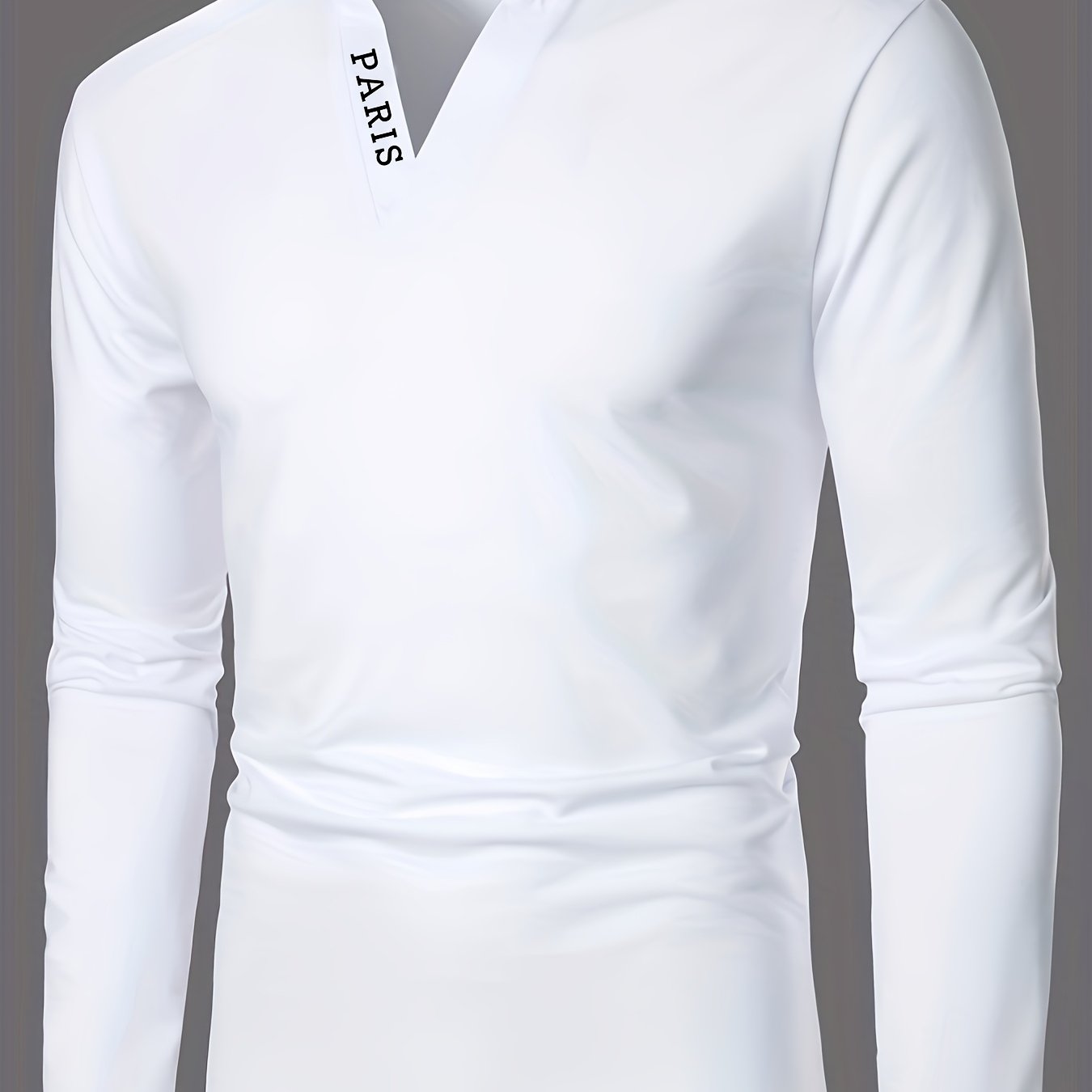 Men's Fashion Casual Long Sleeve Collar Shirt