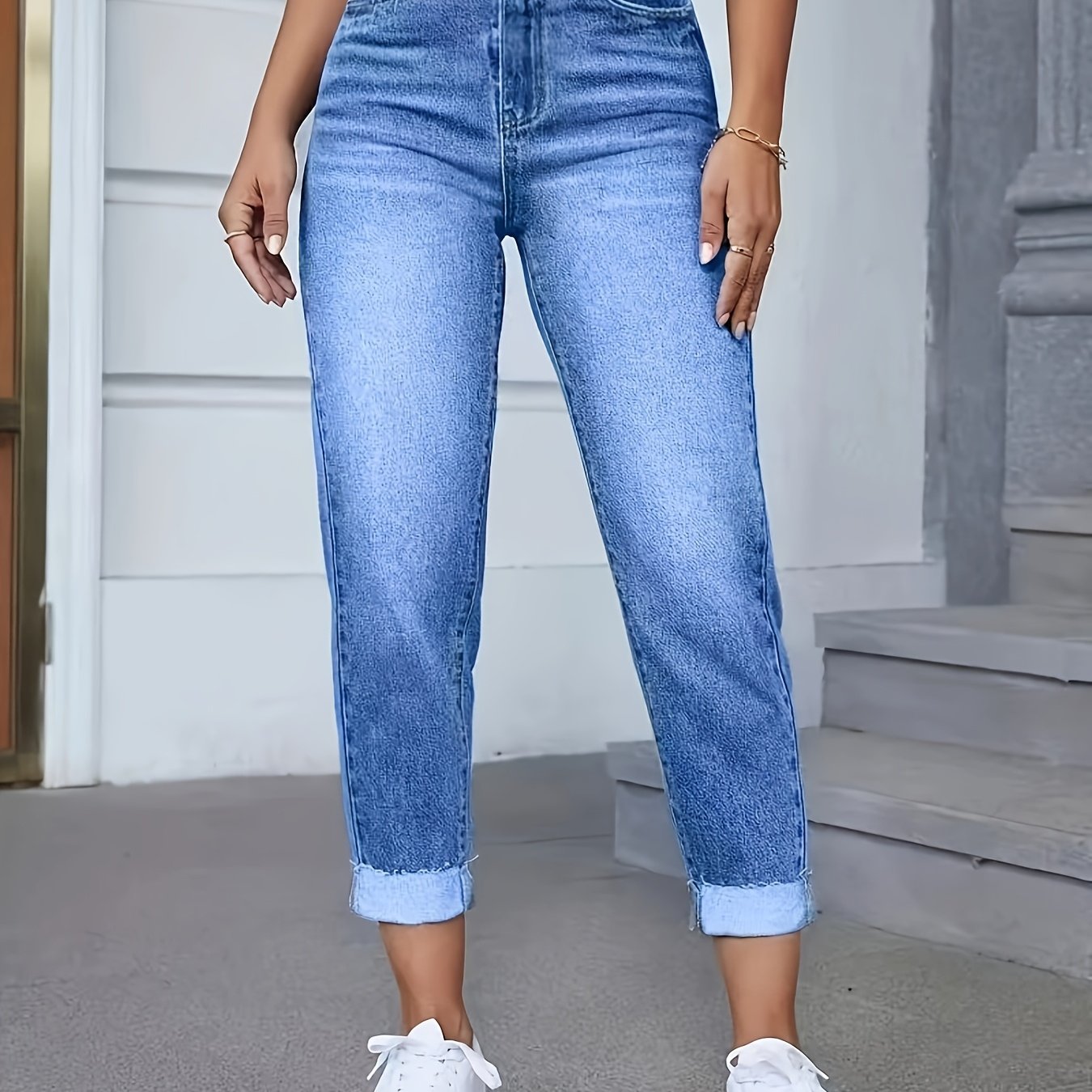 Women's High-stretch Skinny Jeans - Stretch Slim Fit Pants