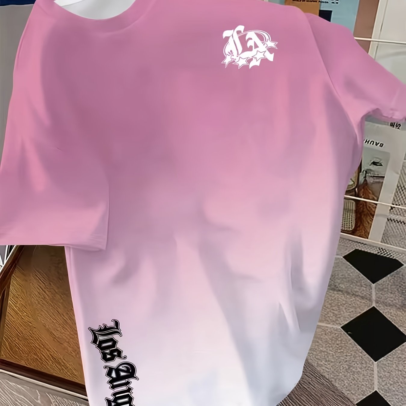 TEMU T-shirt da stile con Los Angeles Citt� degli Angeli - Fibra di poliestere traspirante ad asciugatura rapida, vestibilit� casual a maniche corte,