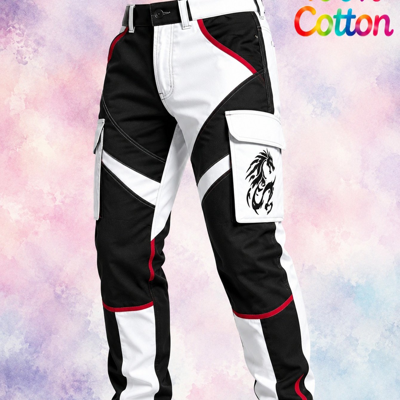 Men's 3d Trousers - European/ Regular Fit Casual Pants Suitable For Daily Wear, Sports Holidays, Machine Washable All- Trousers With Art, Non-stretch For Business Semi-formal,s