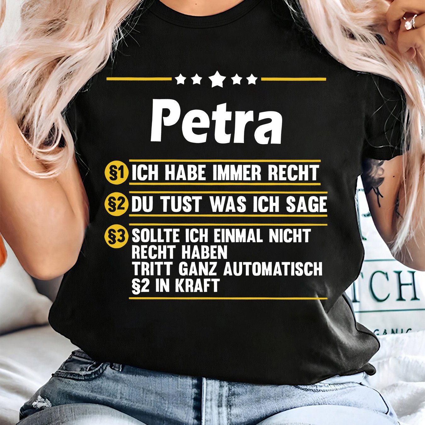 Size- Petra Printed T-shirt | Casual Crew Neck, Short Sleeve, Oversized Fit, Geometric Pattern, Women And Men's Size, Perfect For Summer And Spring