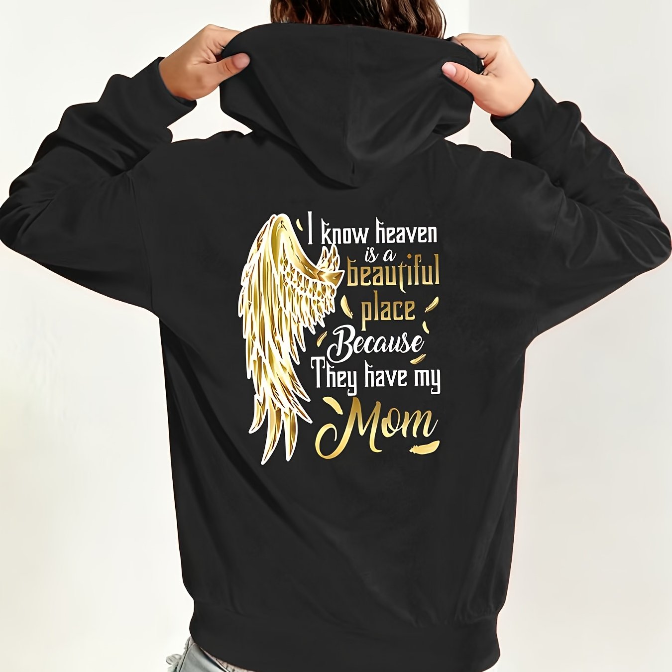 TEMU Plus Size Casual Women's Fashion Trendy Long Sleeve T-shirt Lightweight Hooded Sweatshirt 1-8xl