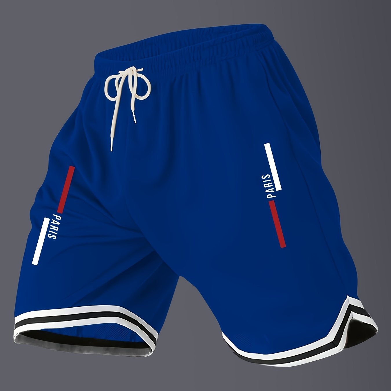 TEMU Summer Shorts, Men's Swimwear, Men's Basketball Shorts, Pockets, Drawstring, Loose Fit Casual, Sports, Running Straight-leg, Men's Shorts, Beach