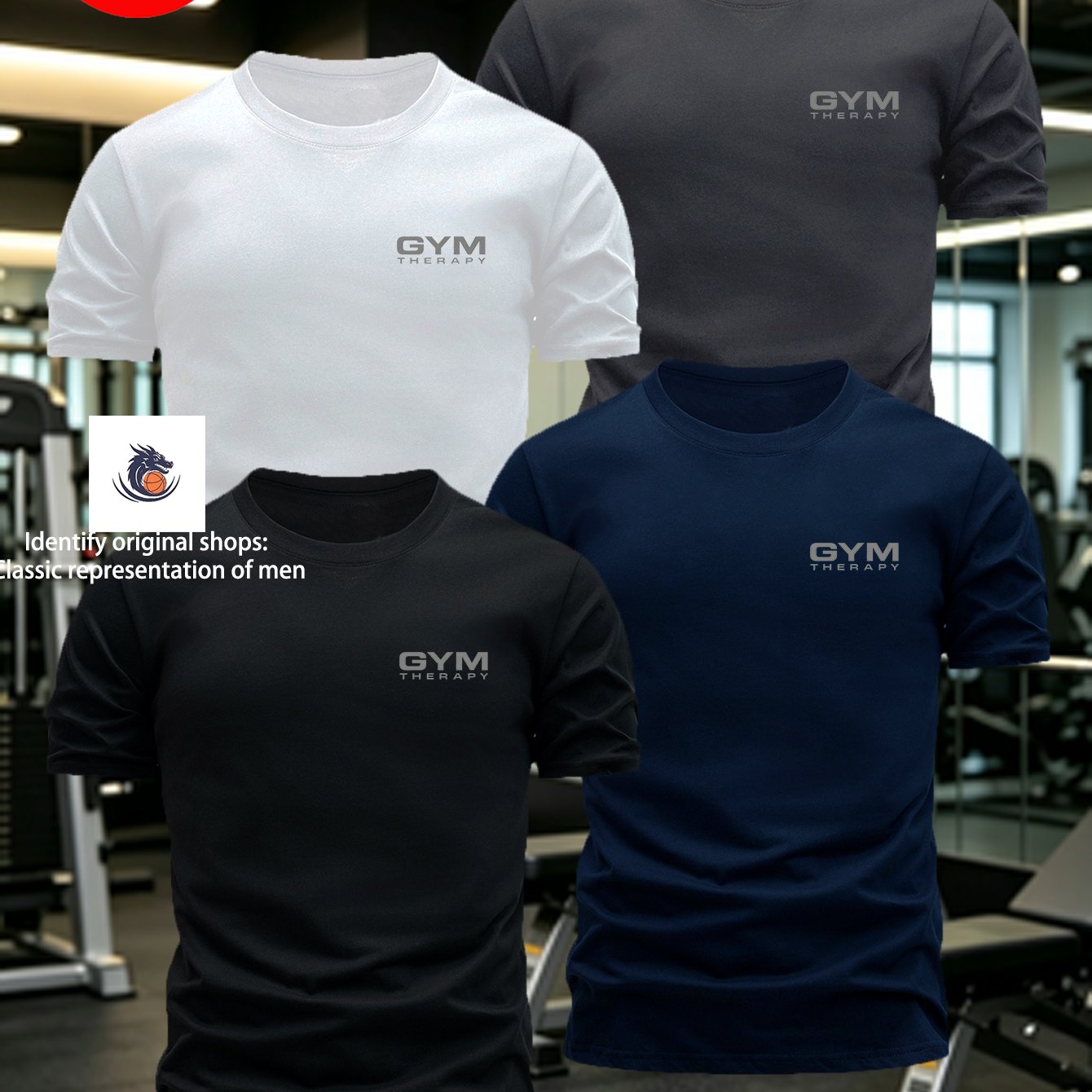 TEMU 4-pc Casual Short Sleeves, 