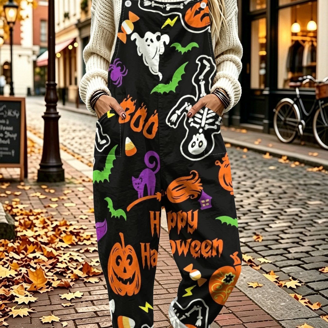 TEMU Summer Jumpsuit, Trendy And Fashionable Style, Retro Women's Clothing
