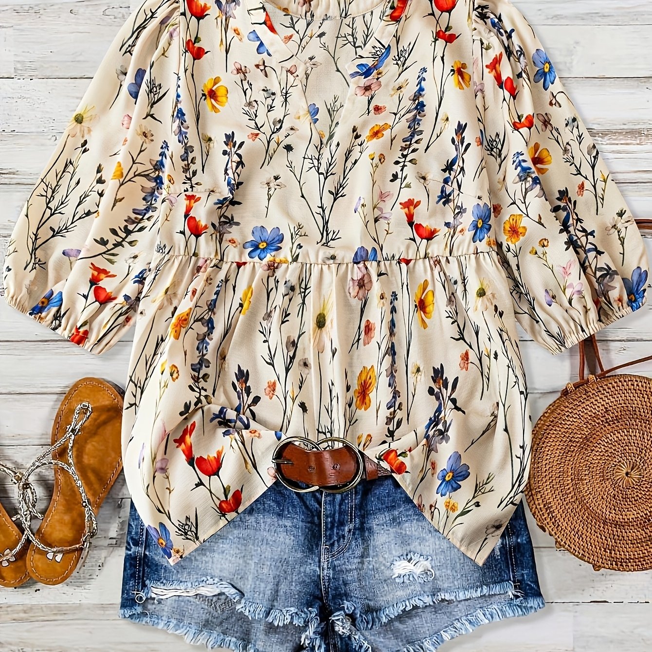 Women's Printed Casual Vacation Shirt