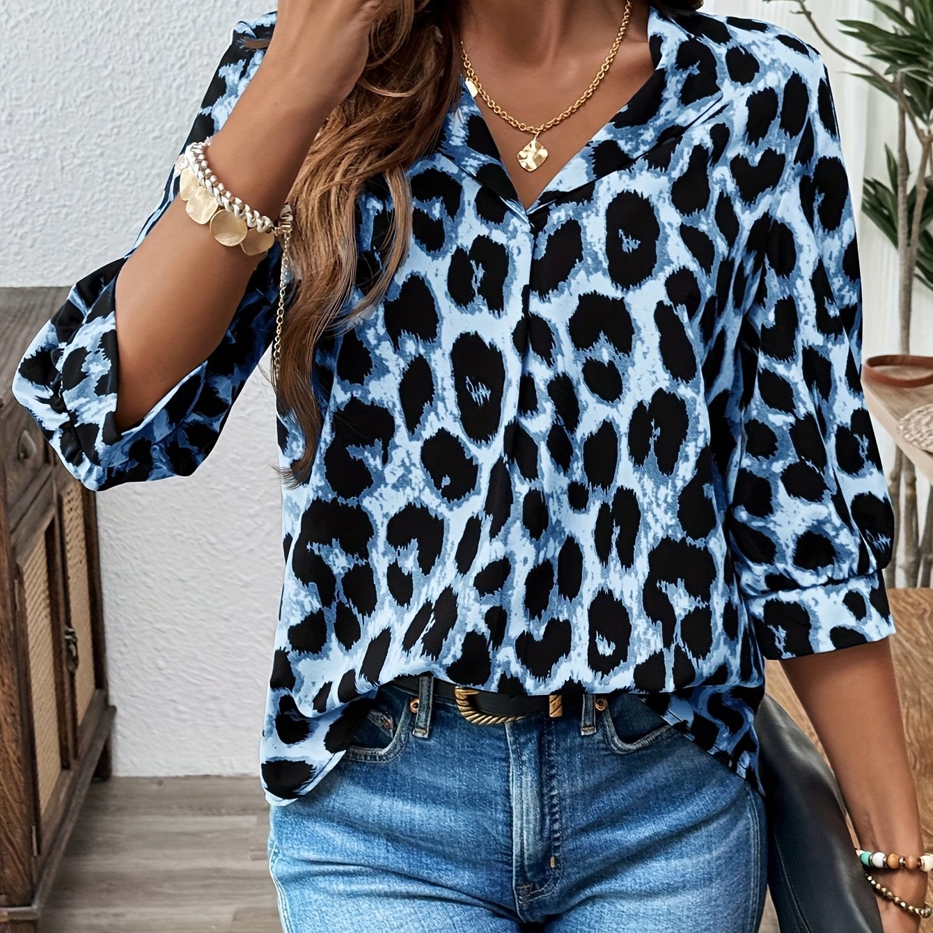 Women's Classic Leopard Shirt