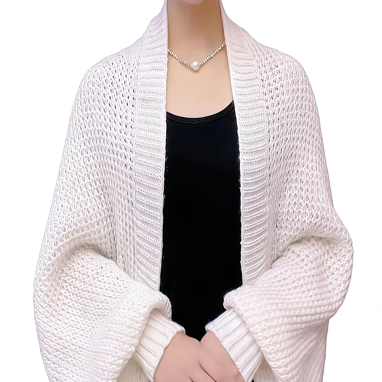 E-shop Plus Size, Neue Strickjacke für Frühling, Herbst Winter – Warme modische 's Day Uni-Farbe Dichte Langarm-Überwurf Jacke Casual Herbst Cheongsam