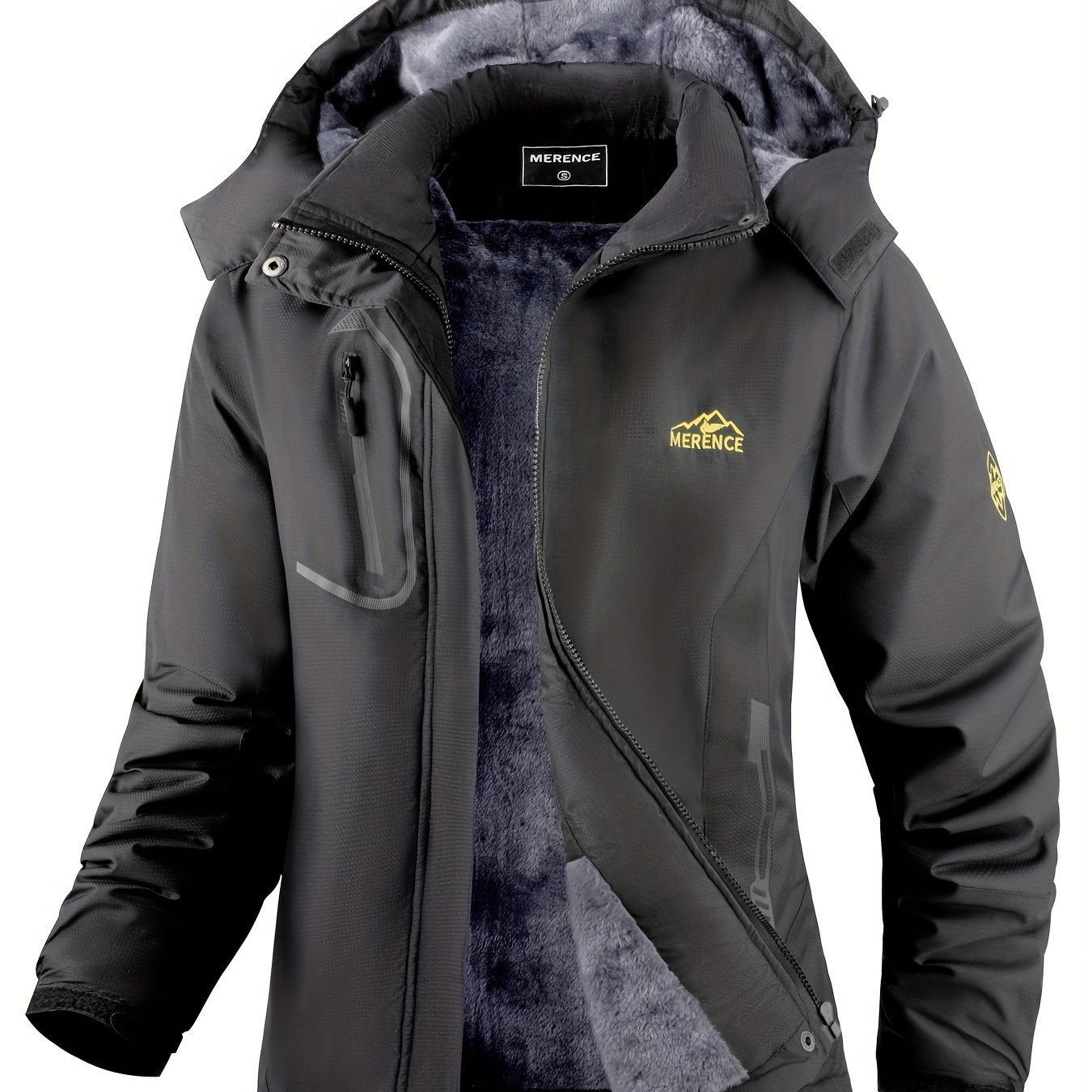 TEMU Men's Mountain Ski Jacket Windproof Jacket