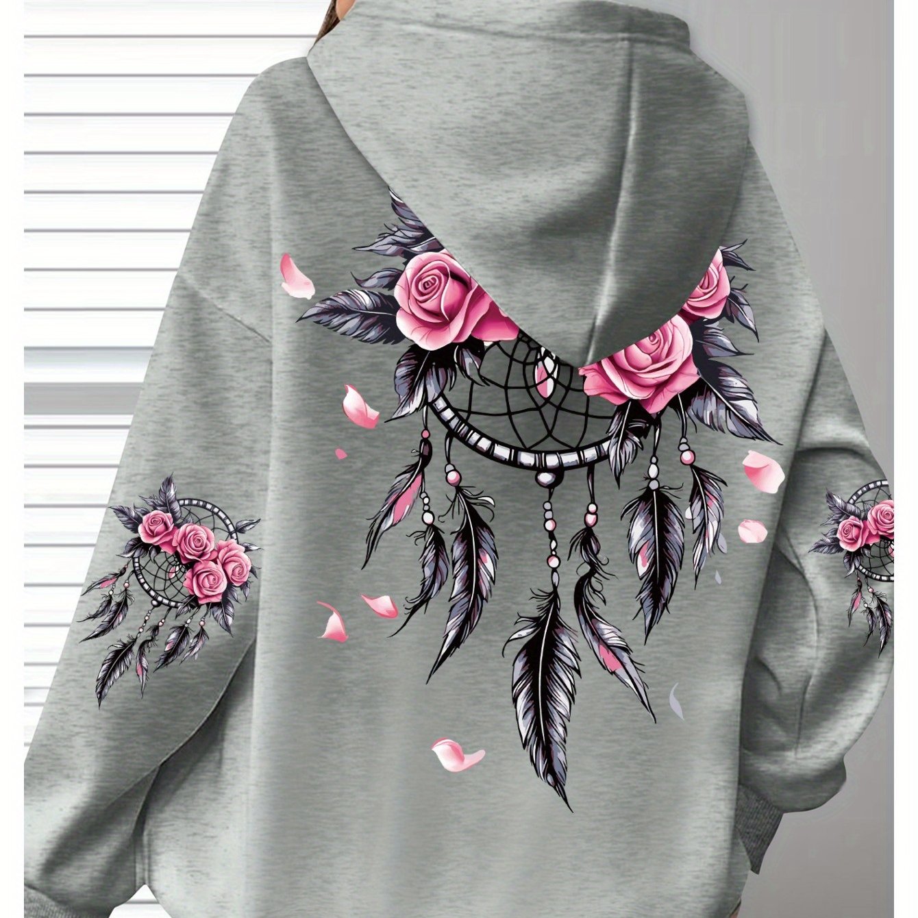 Image of Soft Casual Long Sleeve Pocket, Comfortable Women's Casual Attire