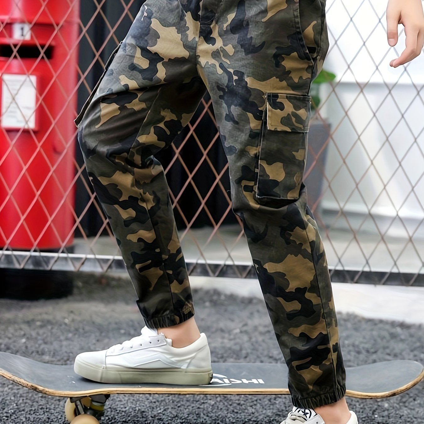 Camouflage Pants For Boys And Girls, Perfect For Outdoor