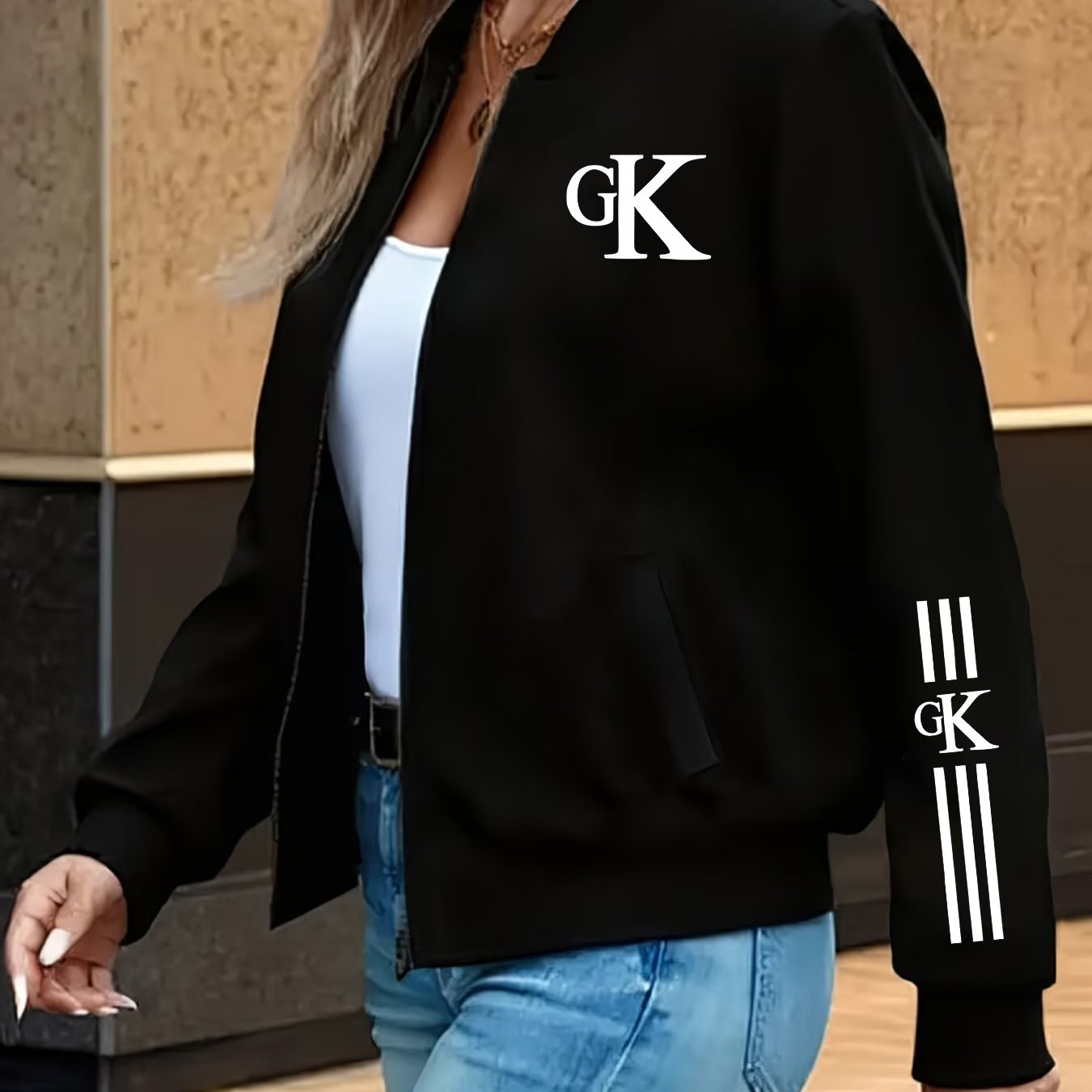 TEMU Women's Spring Summer Autumn Casual Comfortable Printed Jacket