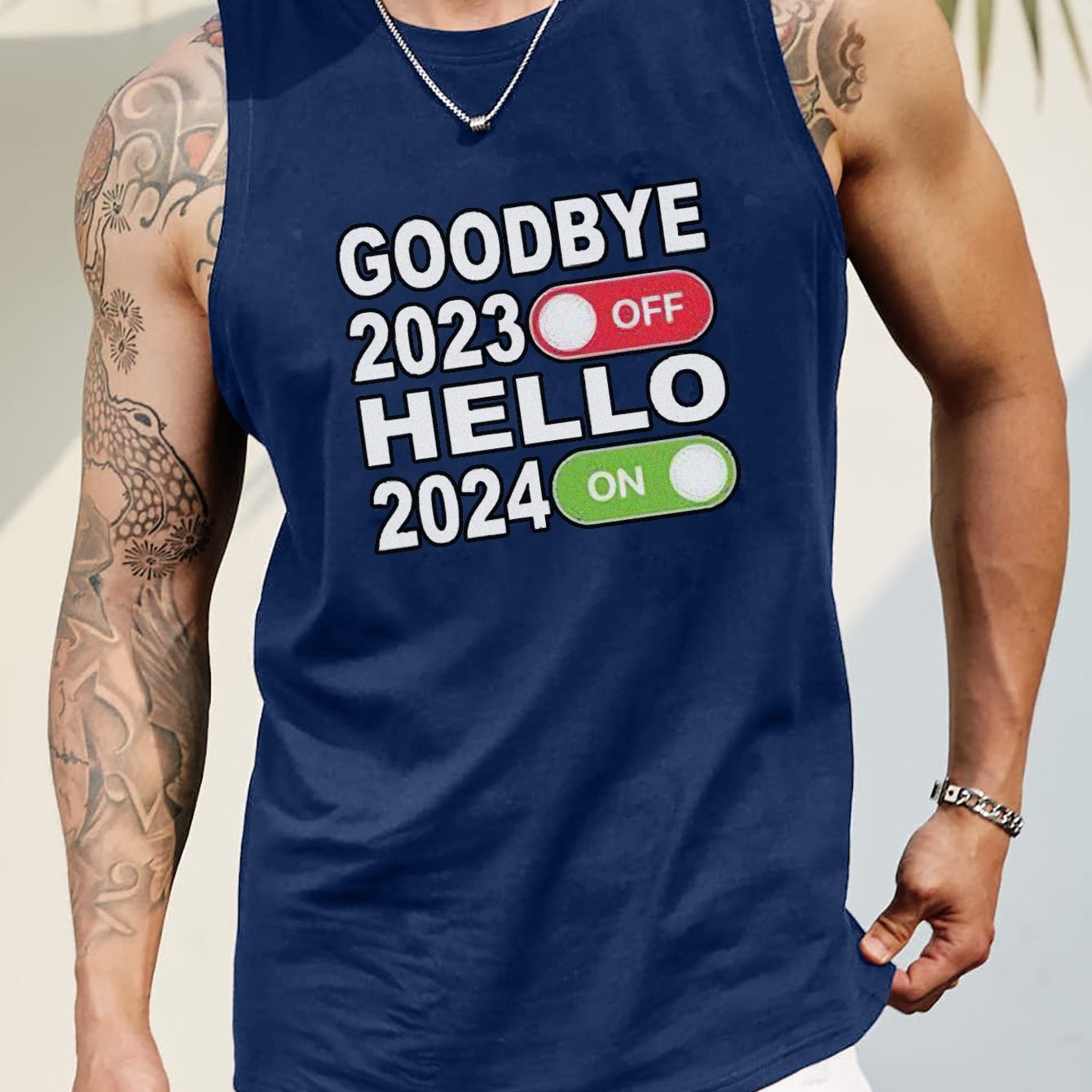 Camiseta Sin Mangas Hombre Manos Tatuadas Gráfico Gesto - Temu Chile