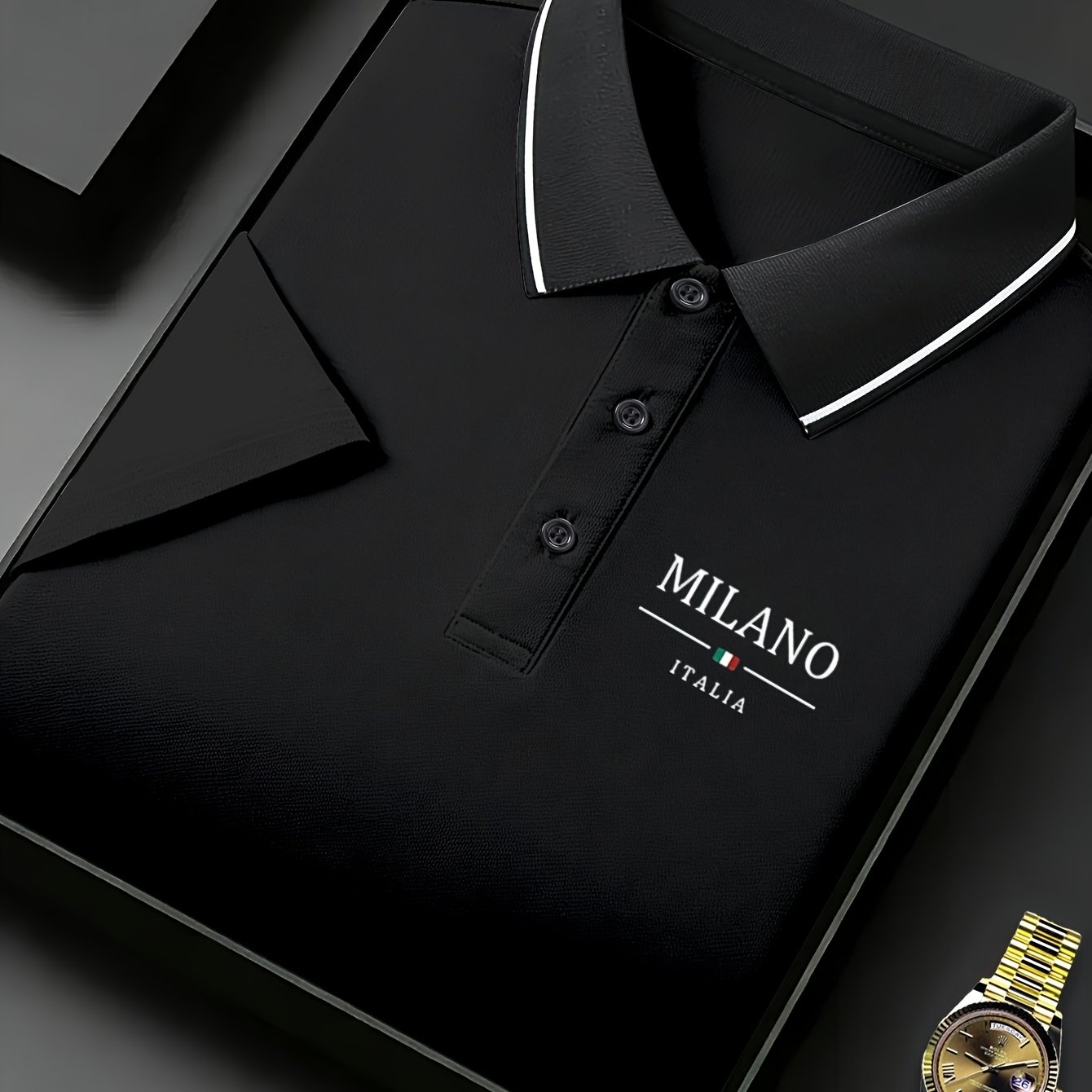 TEMU Men's Shirt, Quick-drying, Lightweight, And Comfortable, Showcasing Men's Temperament And Charm. Suitable For Travel And Business.