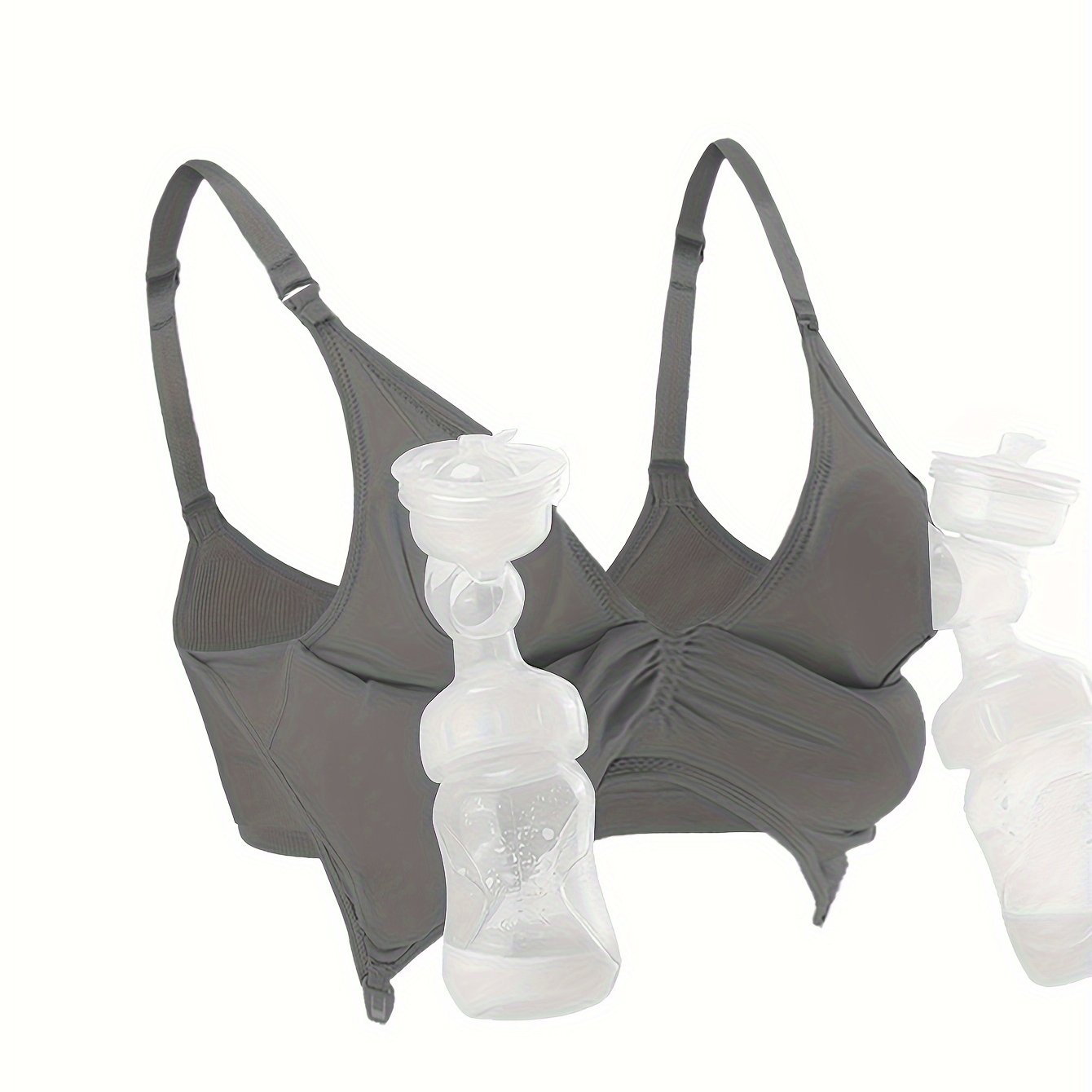 Pregnant Women's Hands Pumping Bras Maternity Bras Push Bra - Temu