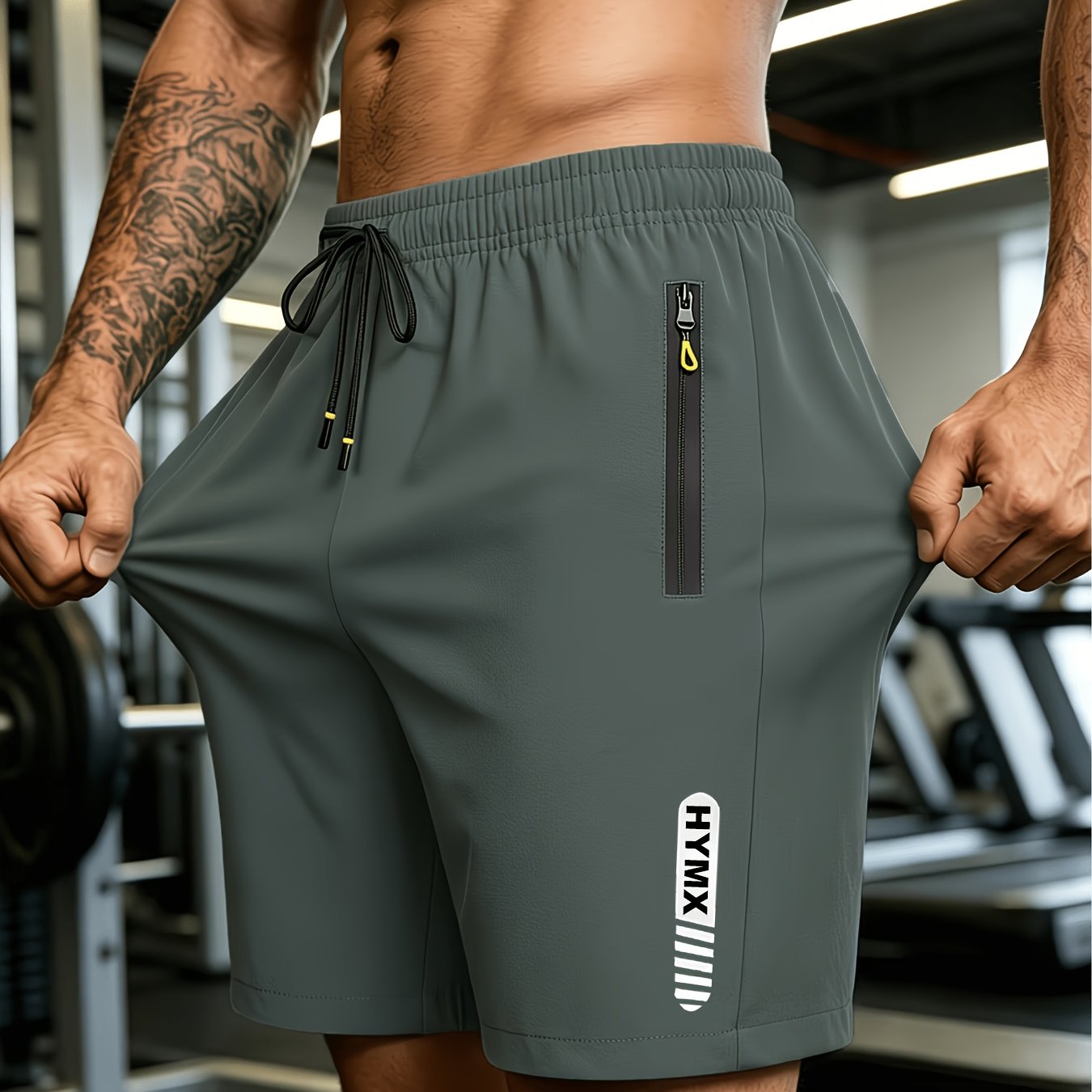 TEMU 1pc Men's Ultra-thin Drawstring Sports & Casual Shorts, Multiple Colors Available. Summer Cooling Lightning Casual Pants, Comfortable And