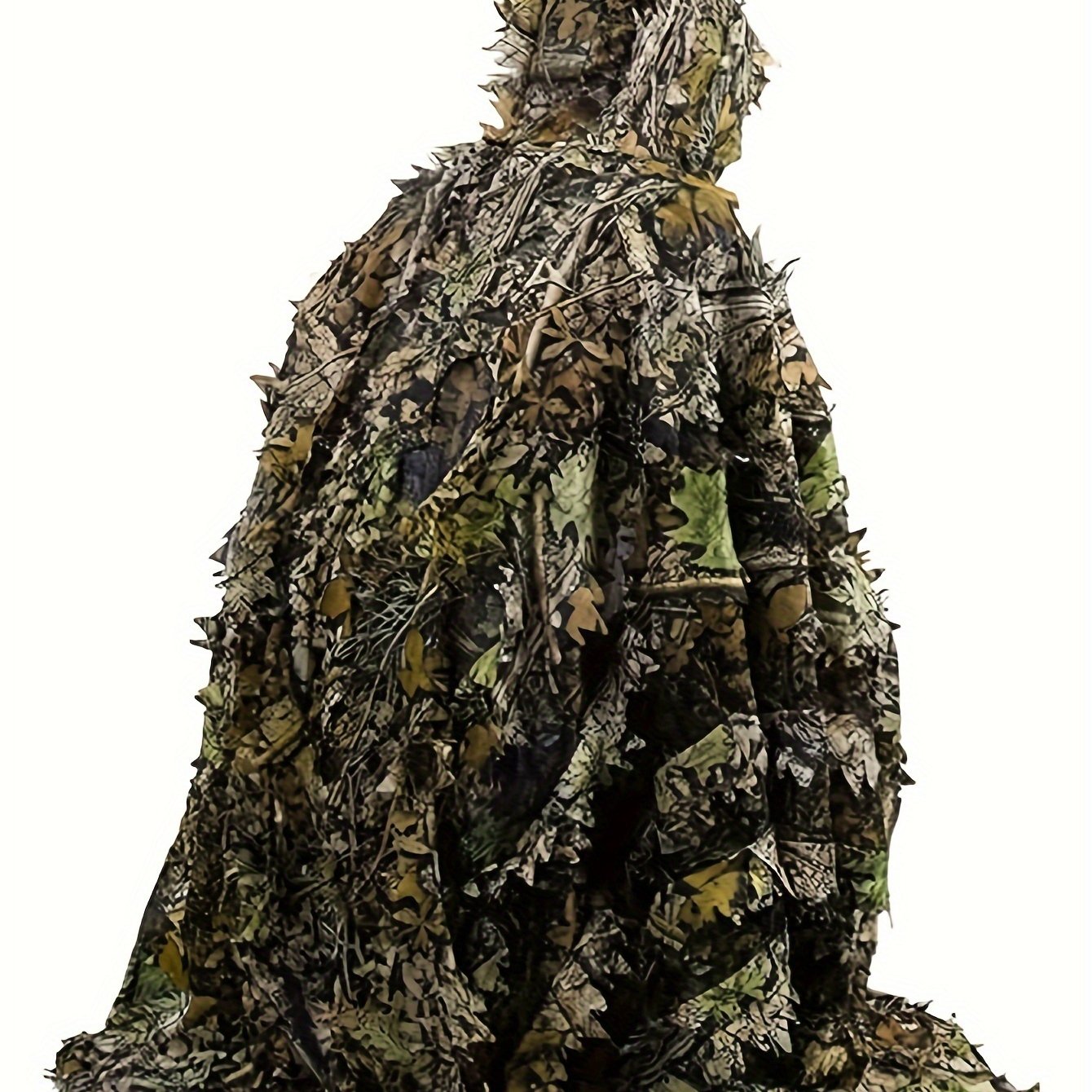 3d Maple Leaf Cloak For , Featuring A Mesh Hood And One-size-fits-, Perfect For Outdoor Birdwatching, Hunting, Games, And Other Activities. Suitable For Sizes S-xl, It Makes A Great Christmas Gift