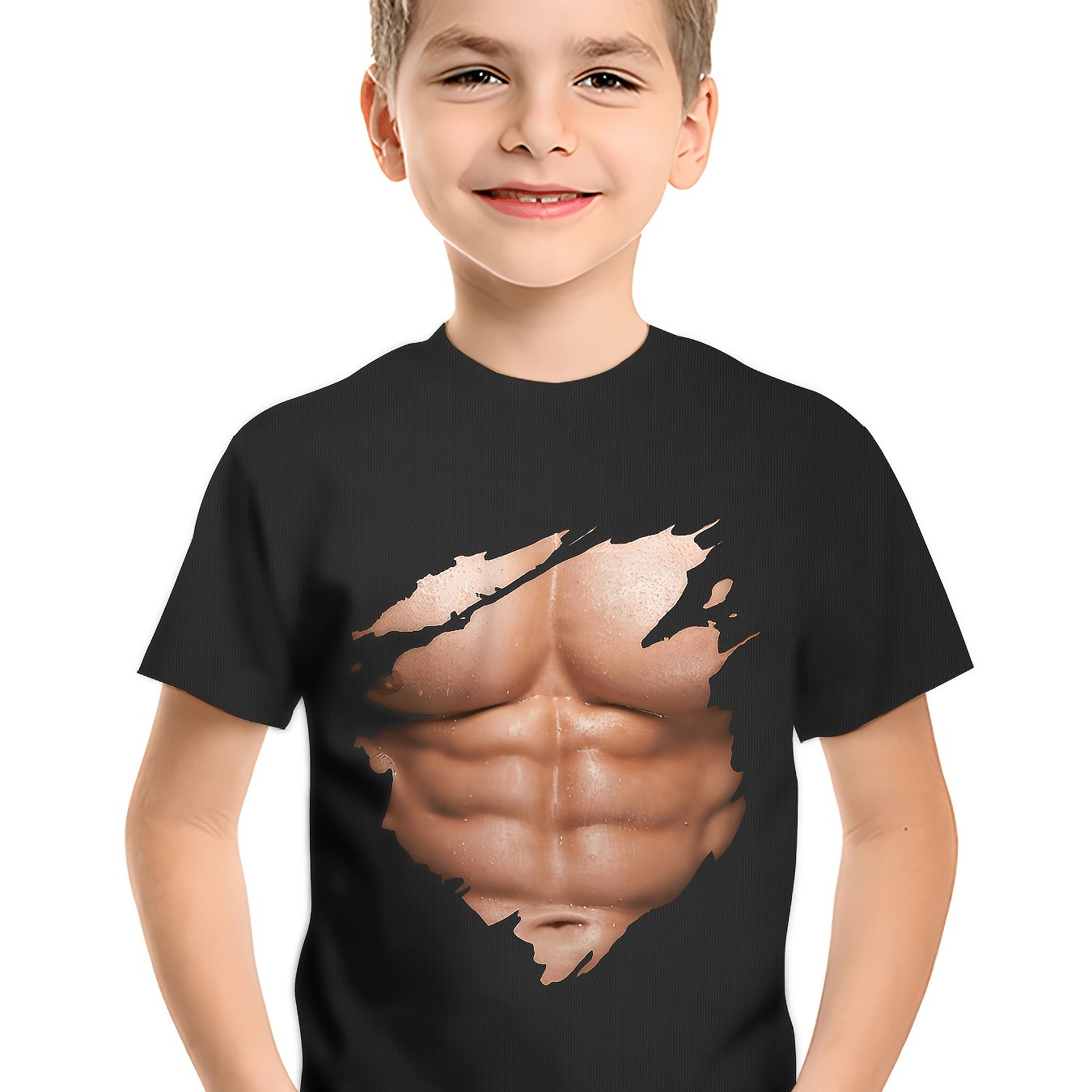 New Boys' Short Sleeve T-shirt