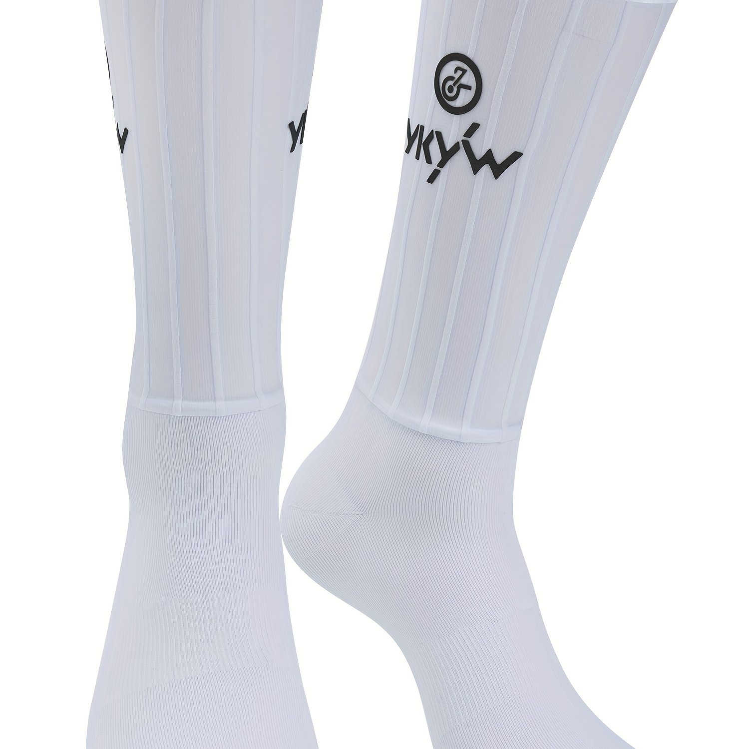 TEMU Ykywbike Pneumatic Socks Floating Strip Competition Cycling Socks Men's And Women's Road Cycling Stockings High Elastic Breathable Compression