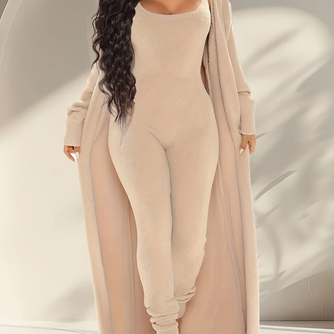Image of 2pcs Women's Loungewear Set
