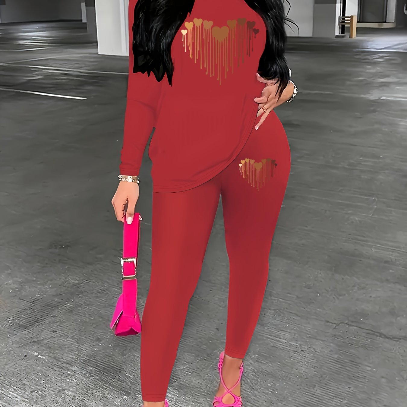 TEMU W032 Personalized Long Sleeve Set