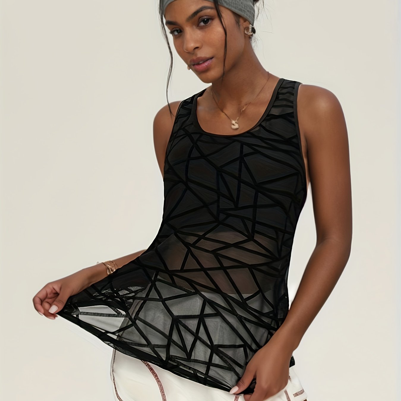 Image of Women's Casual Sports T-shirt For , Yoga, And Running, Featuring Quick-dry, High Elasticity, And