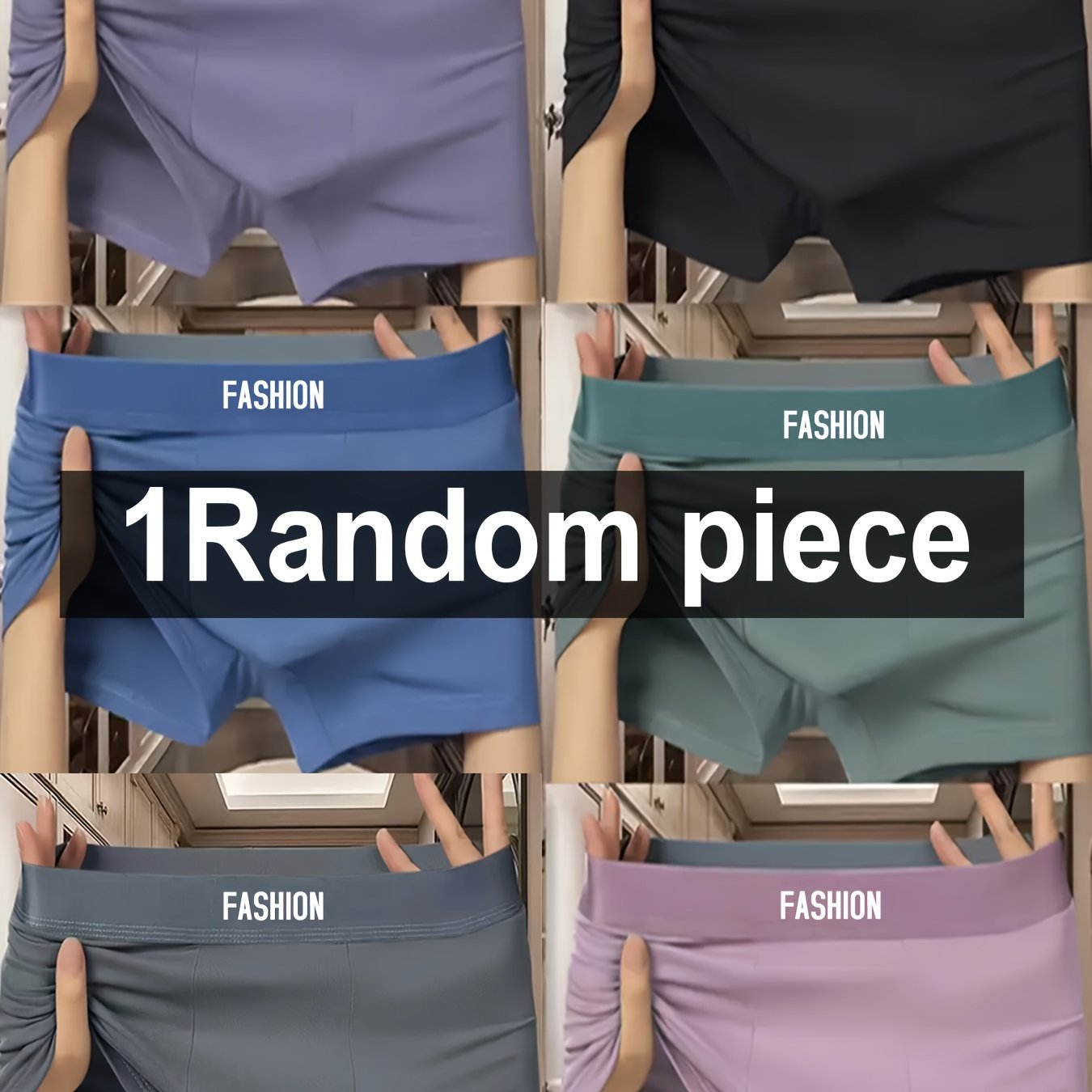 E-shop 1 Atmungsaktive Weiche Herren Boxershorts, Sportliche Herrenshorts, Dehnbarer , Herrenunterwäsche, für