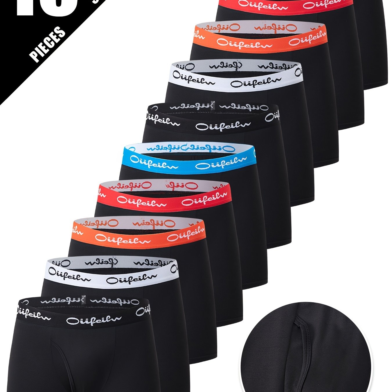 TEMU Pack Of 's Underwear, Boxer Shorts, Breathable And Comfortable Stretch Boxers, Sports Shorts.