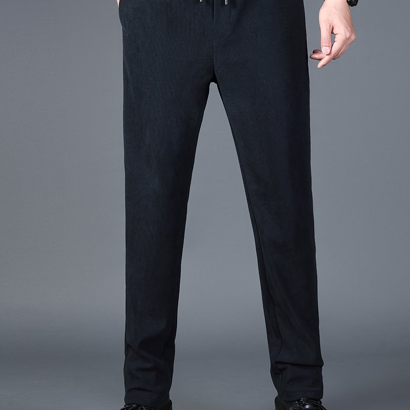 Men's Semi formal Stretch Suit Pants Fall Winter - Temu