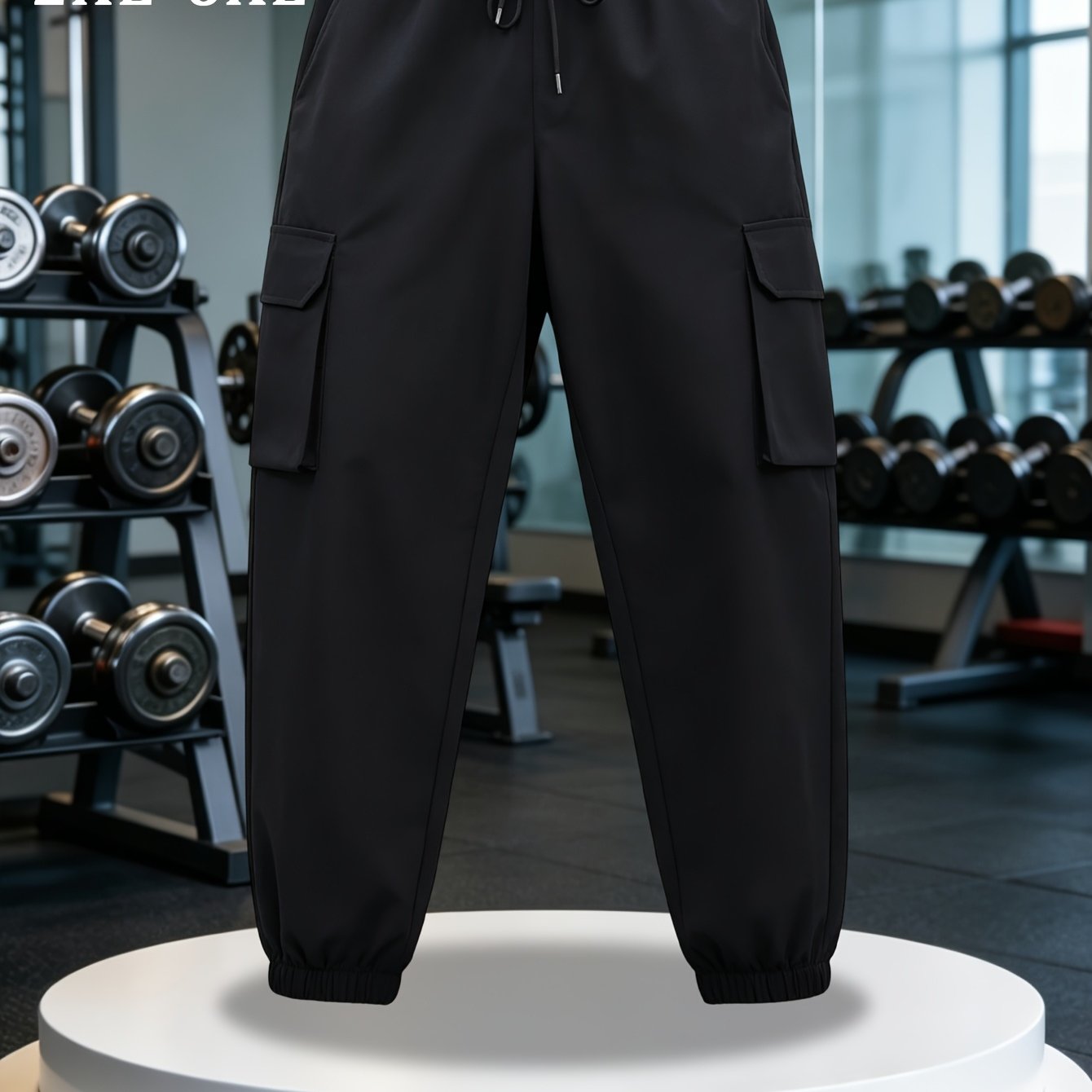 TEMU Men's Plus Size Loose Slimming Durable Wrinkle-resistant Cargo Pants, Workwear Style Men's Plus Size Cargo Trousers, Daily Casual/weekend