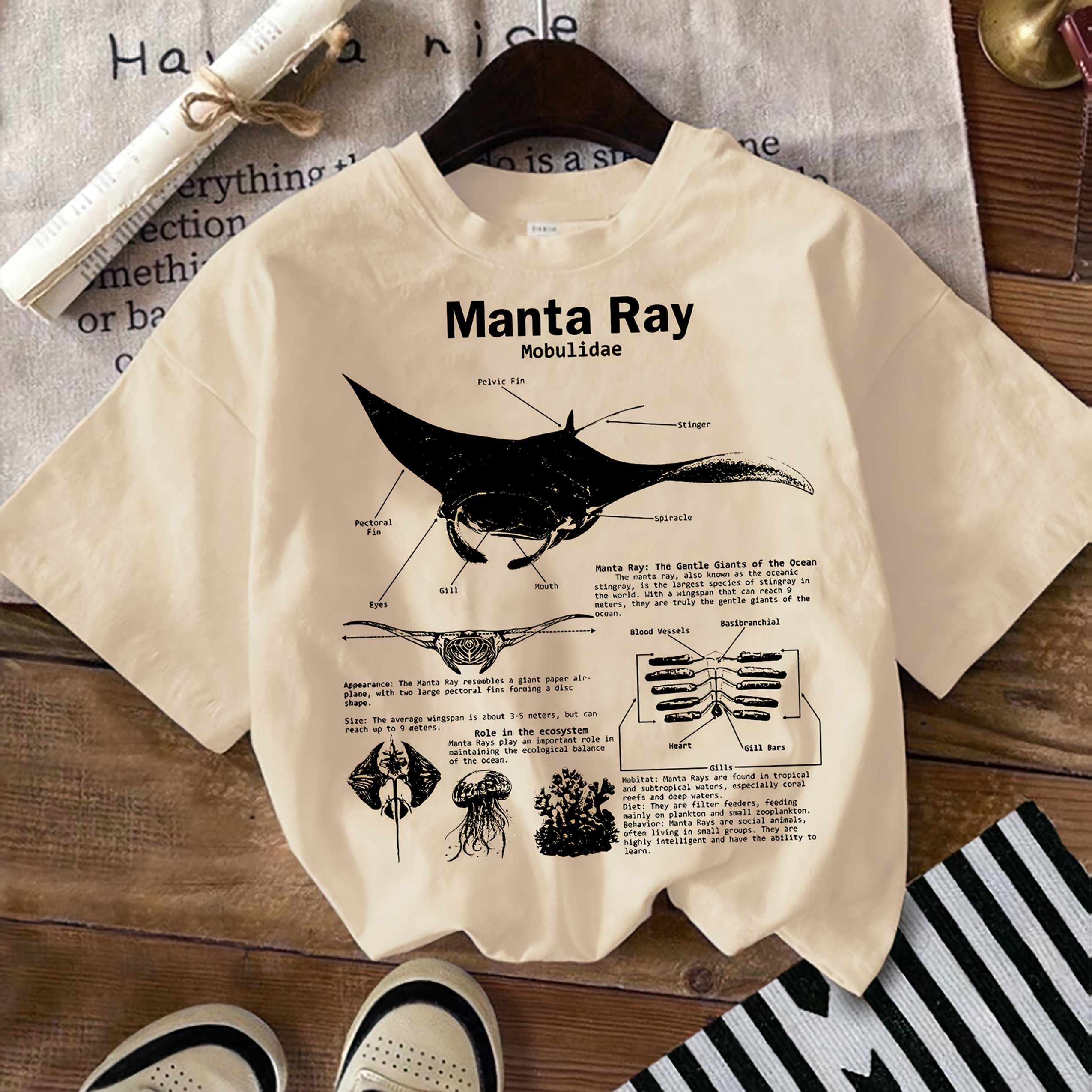 TEMU Graphic Print T-shirt, Short Sleeve Crew Neck Casual Top For Summer & Spring, Women's Clothing