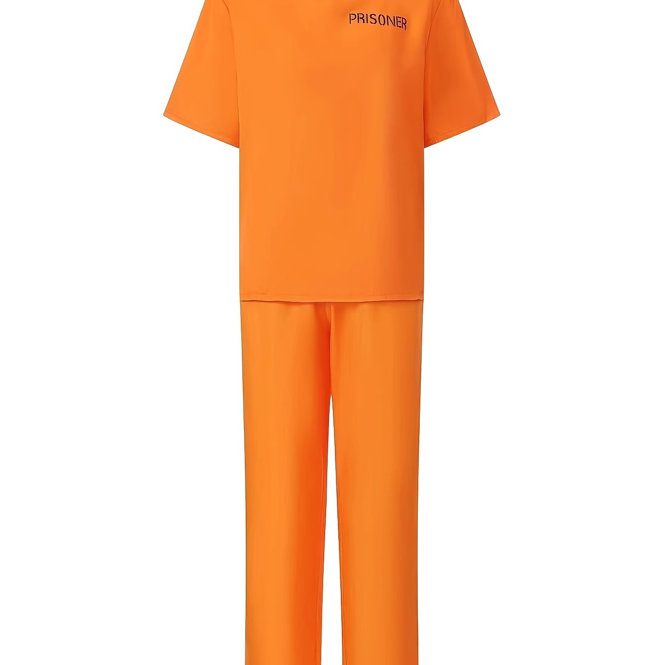 TEMU Costume di Halloween Costume Cosplay di Halloween Adulti Prigione Tuta Intera Uniforme da Lavoro Gioco di Ruolo Costume Prigione, Costume di