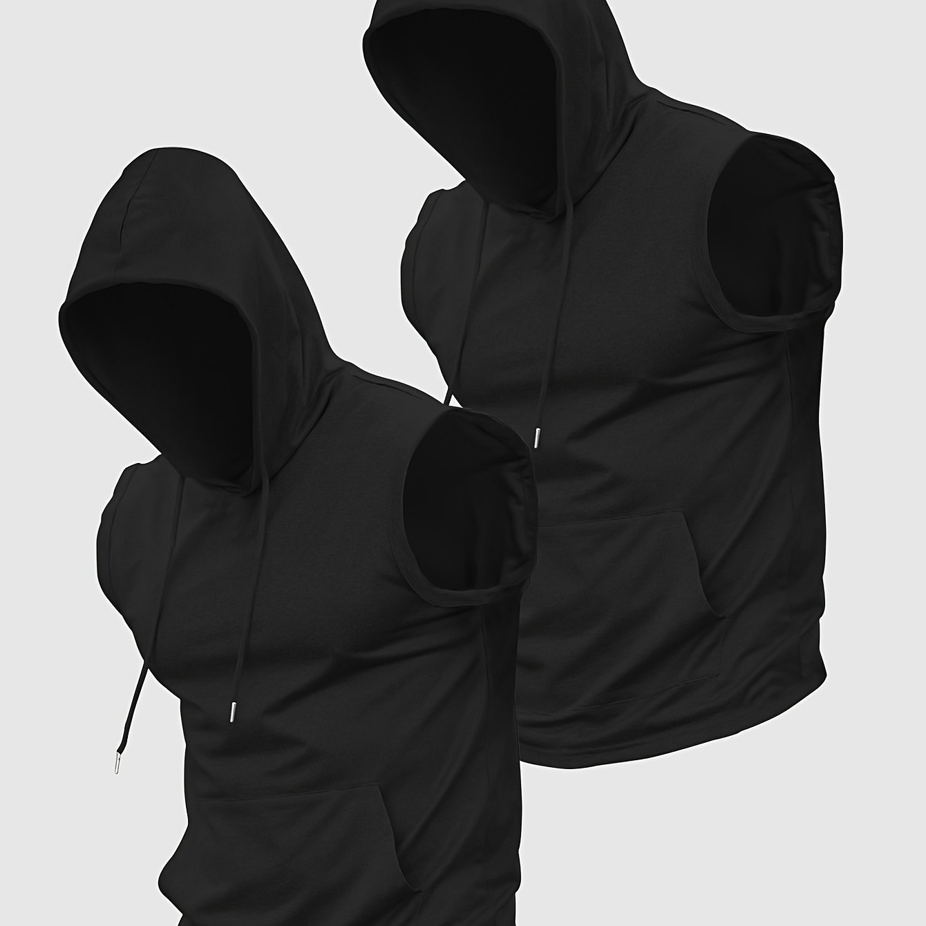 TEMU Men's Hooded Athletic Vest