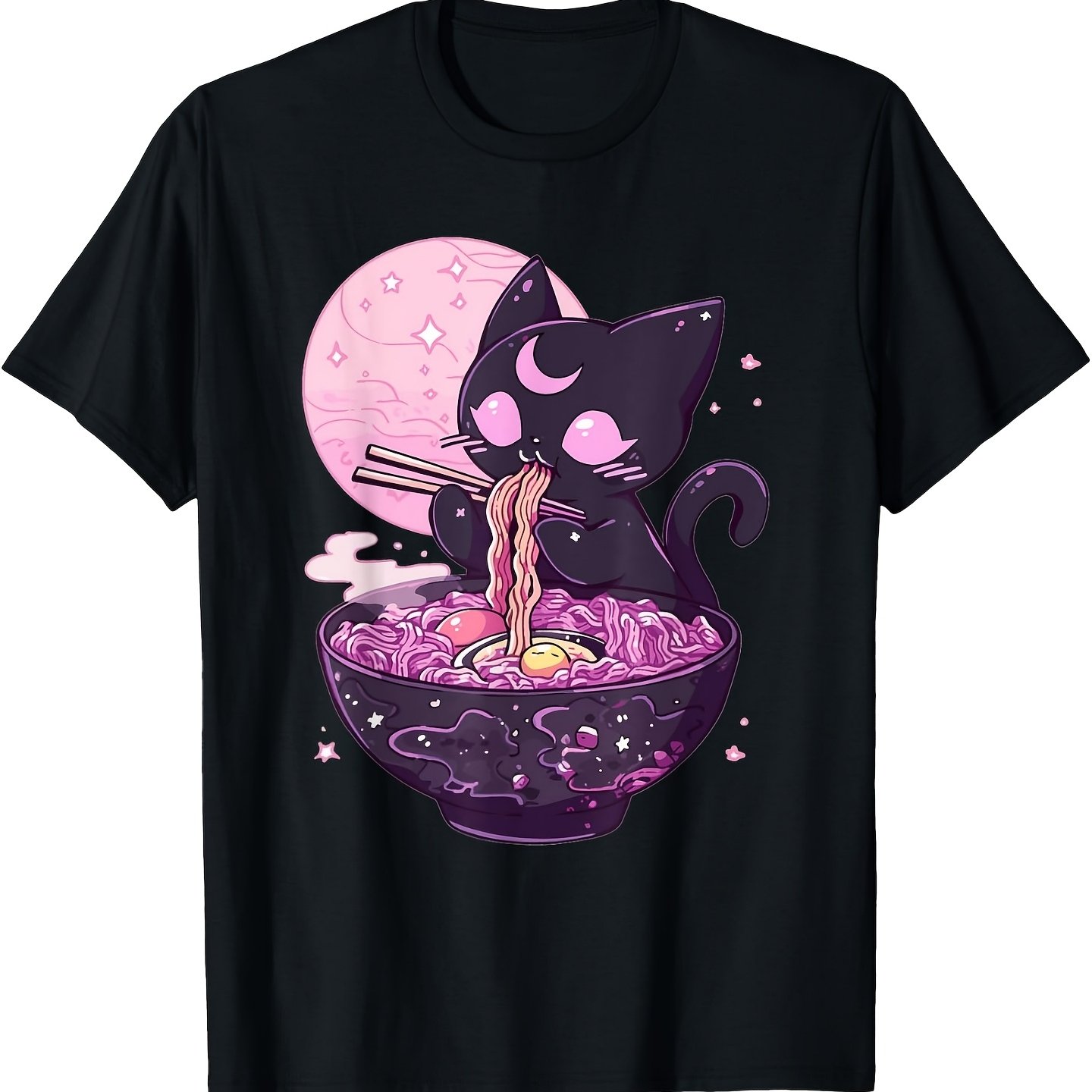 Graphic Print T-shirt, Short Sleeve Crew Neck Casual Top For Summer & Spring, Women's Clothing