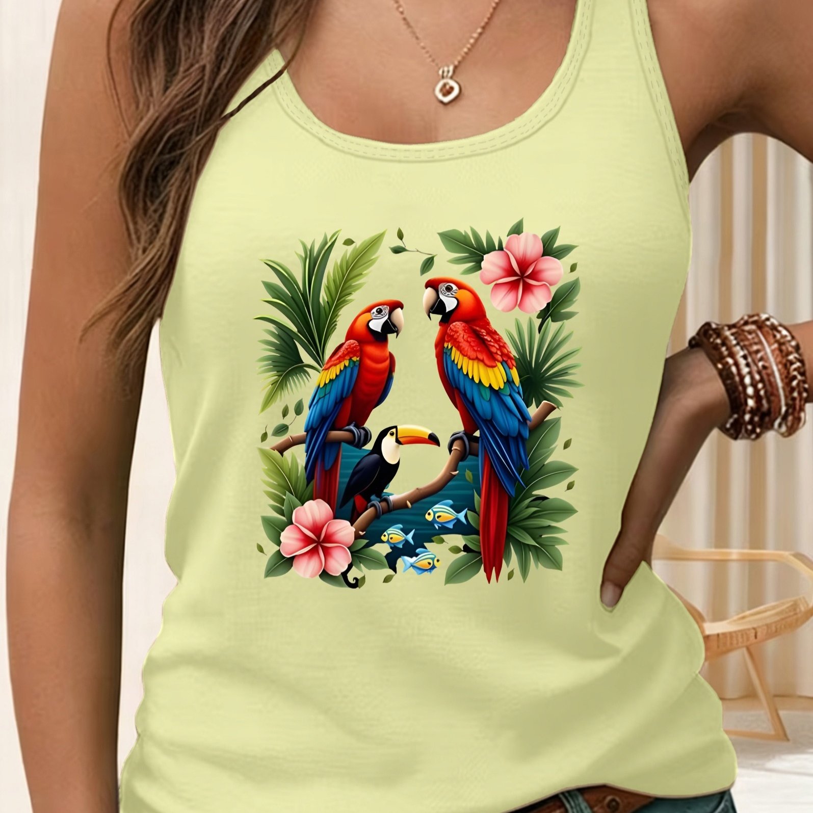 TEMU Y2k, Women's Sleeveless Vest, Casual Fashion, Women's Spring Summer Casual Athletic Wear S, M, L, Xl, Xxl 6458
