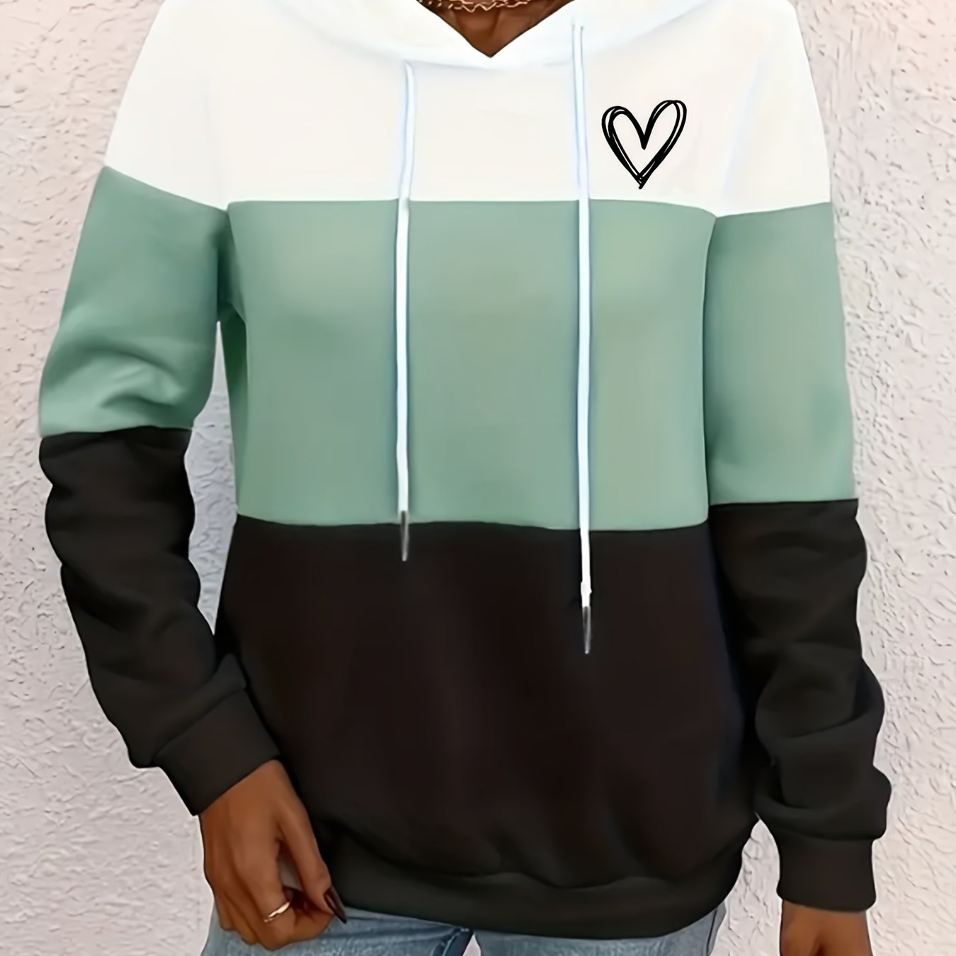 Women's Block Hoodie