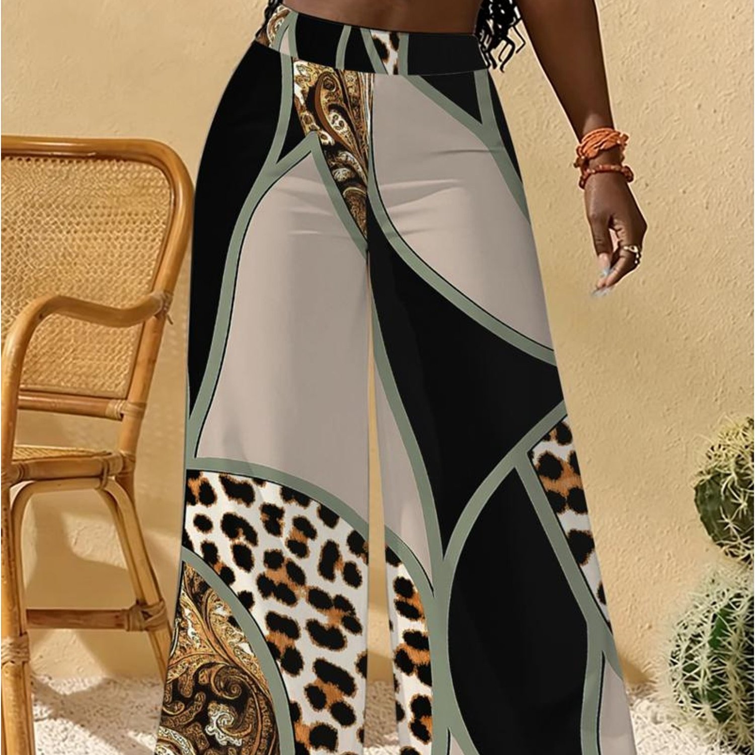 Casual Trousers For Women, Offered In Sizes, Featuring A High-waisted Slim Fit, Made From Soft Material, Use And , With A To Your Style