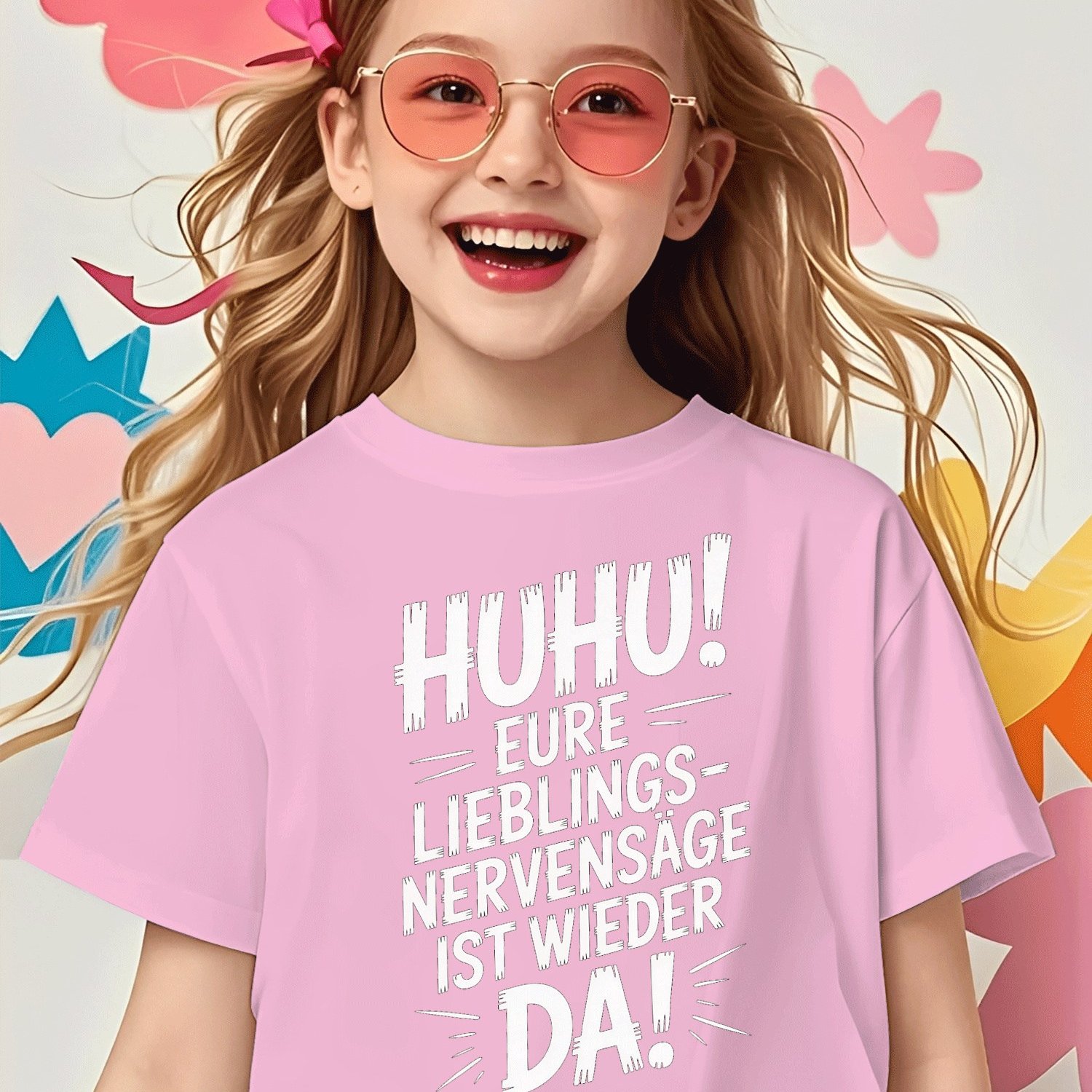 Image of Eure Lieblingsnervense Ist Wieder Da! Sarcastic T-shirt For Boys Girls Kids Chlidren T-shirt