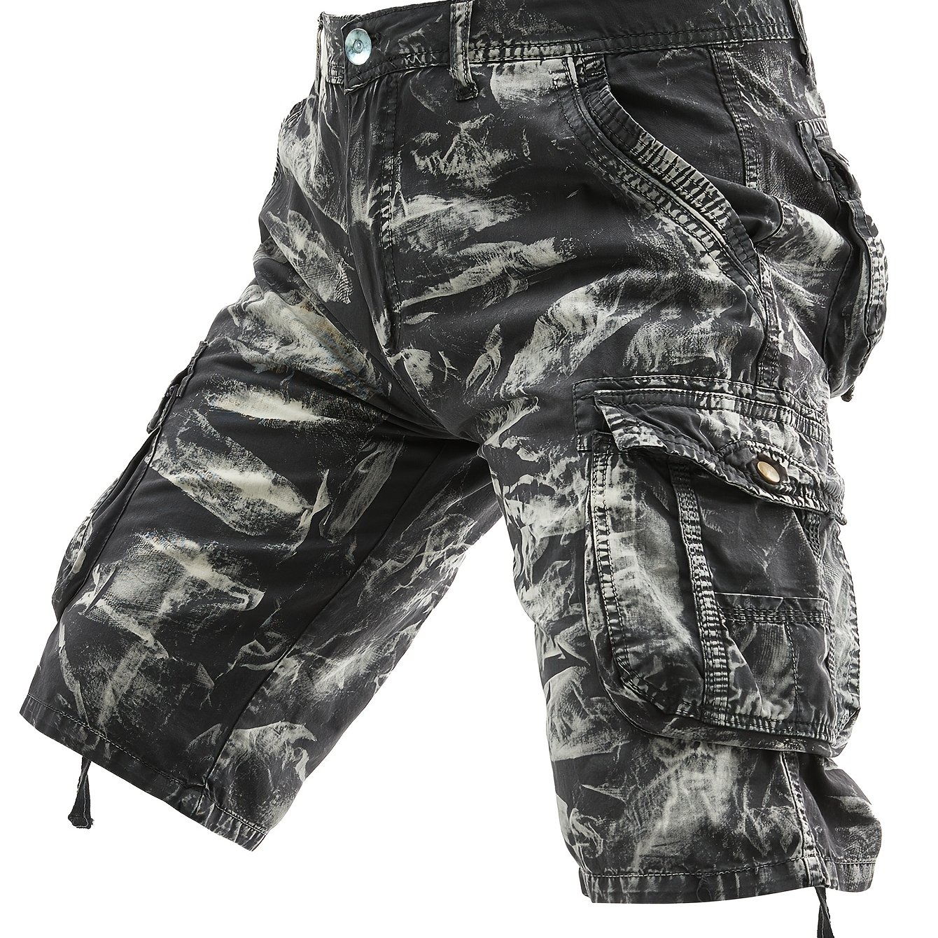 Summer Men's Pure Washed Novelty Shorts