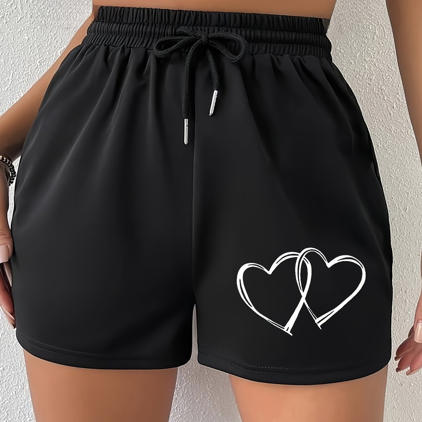 TEMU Fashion Single-piece Printed Shorts