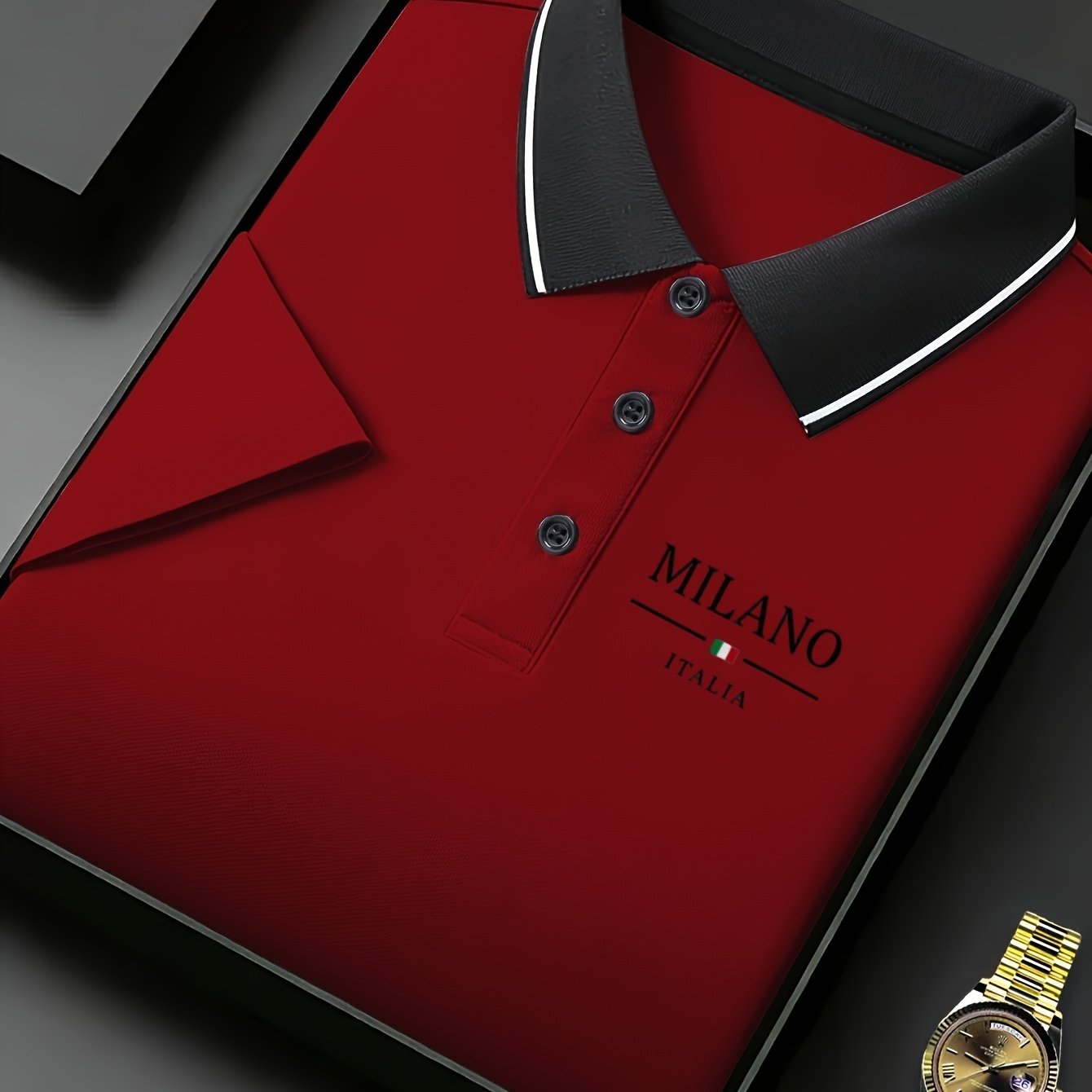 TEMU Camiseta polo para hombre, de secado rápido, y cómoda, que el y el encanto masculino. para viajes como para negocios. Resistente a las bolitas y