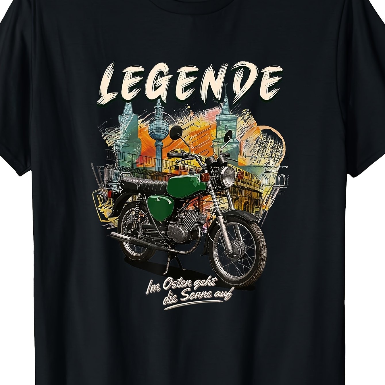Image of Classic 50cc Moto S51 -shirt Men's Black Tee Versatile Perfect For Home|outdoor|gifting|work (birthdays|valentine's Day|mother's Day) Small-3xl Unisex