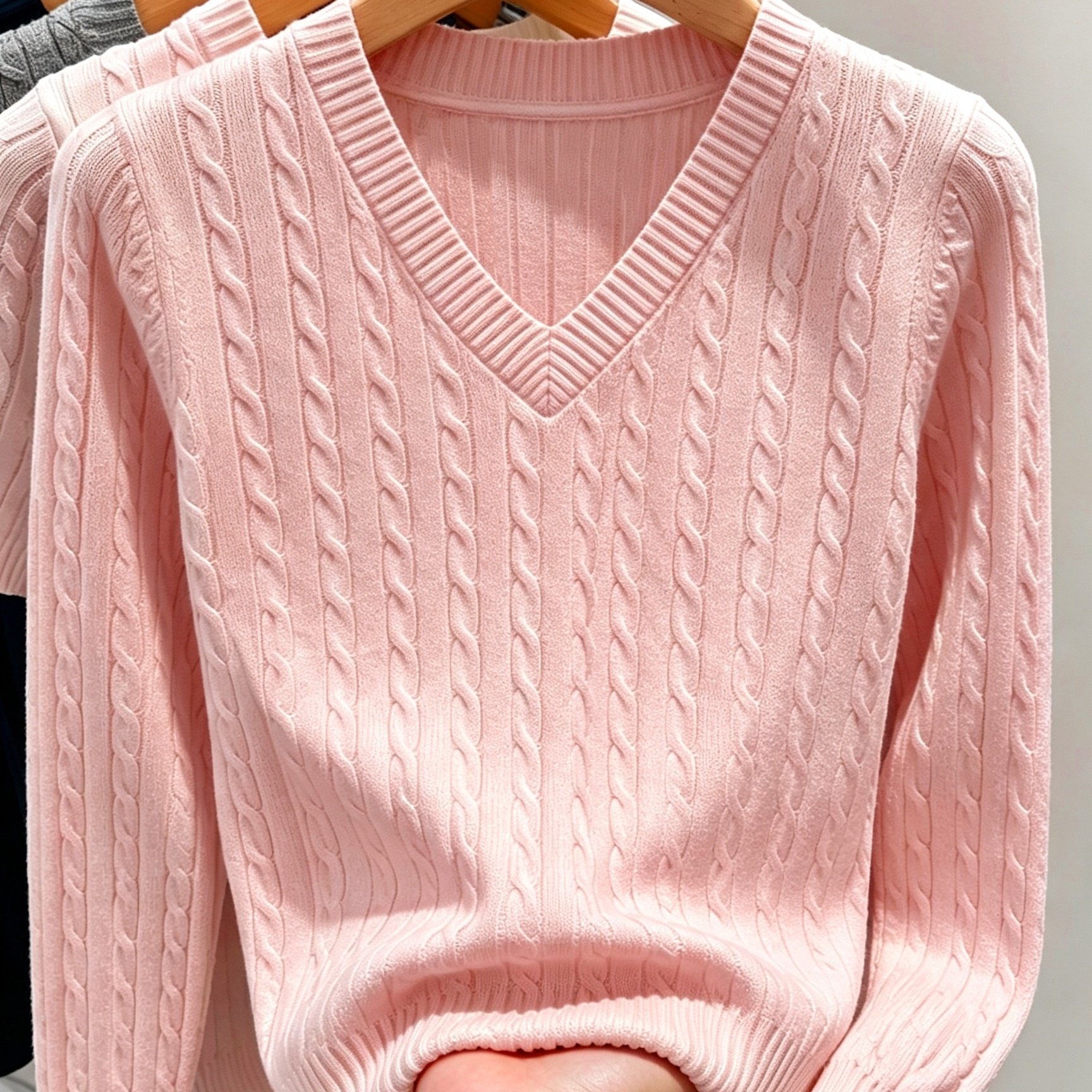 TEMU T-shirt à manches longues pour femme, nouveau haut court unique à torsades coupe slim pour /automne
