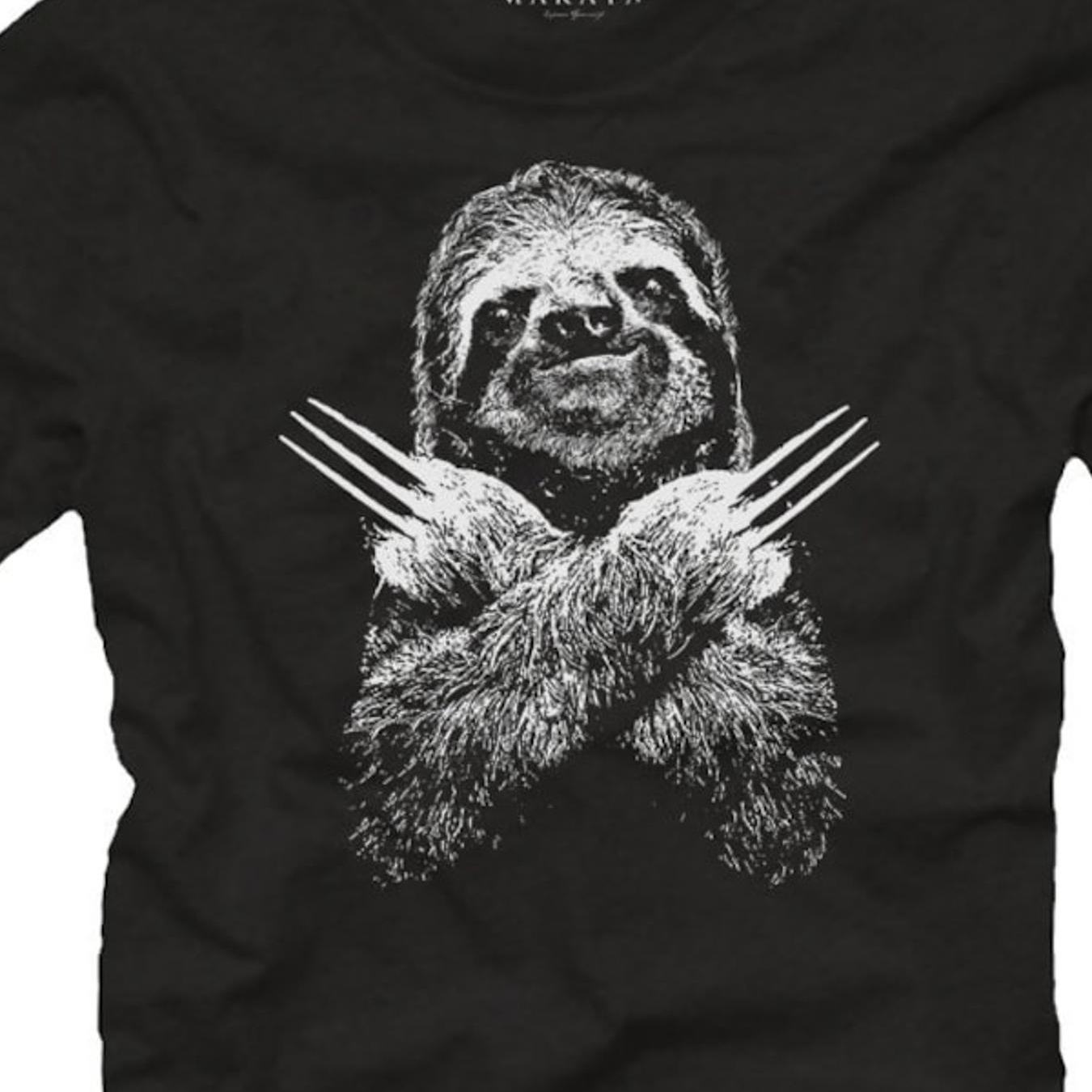 Makaya Funny Animal T Shirt For Men Cool Sloth Xxxxxl