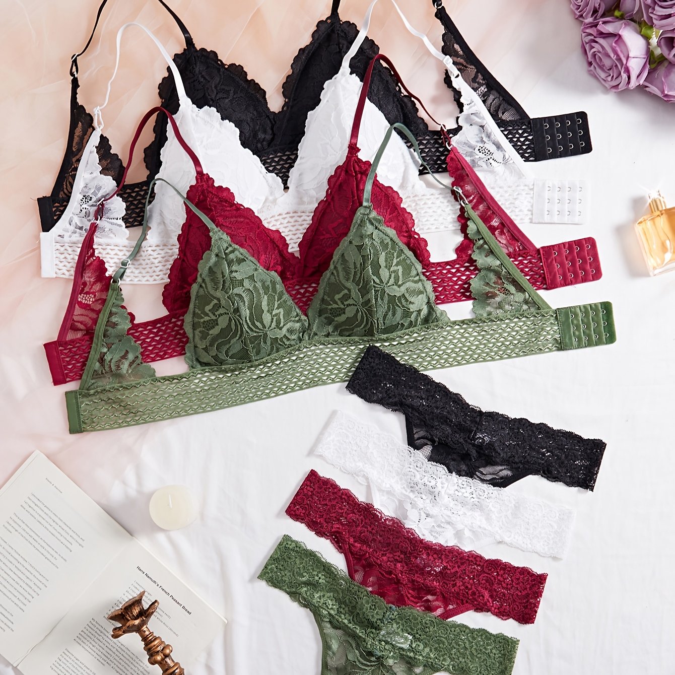 4- Casual Comfortable Lingerie Set