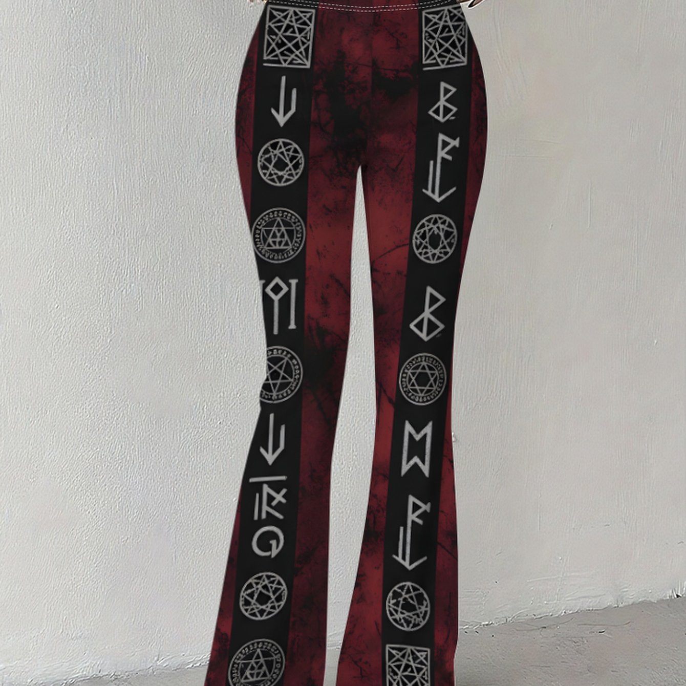 TEMU Printed Design â Not Textured, Viking Style, Niche Print, Special Pattern, High-quality Women's Clothing Print, Graphic Design, Pattern Print,
