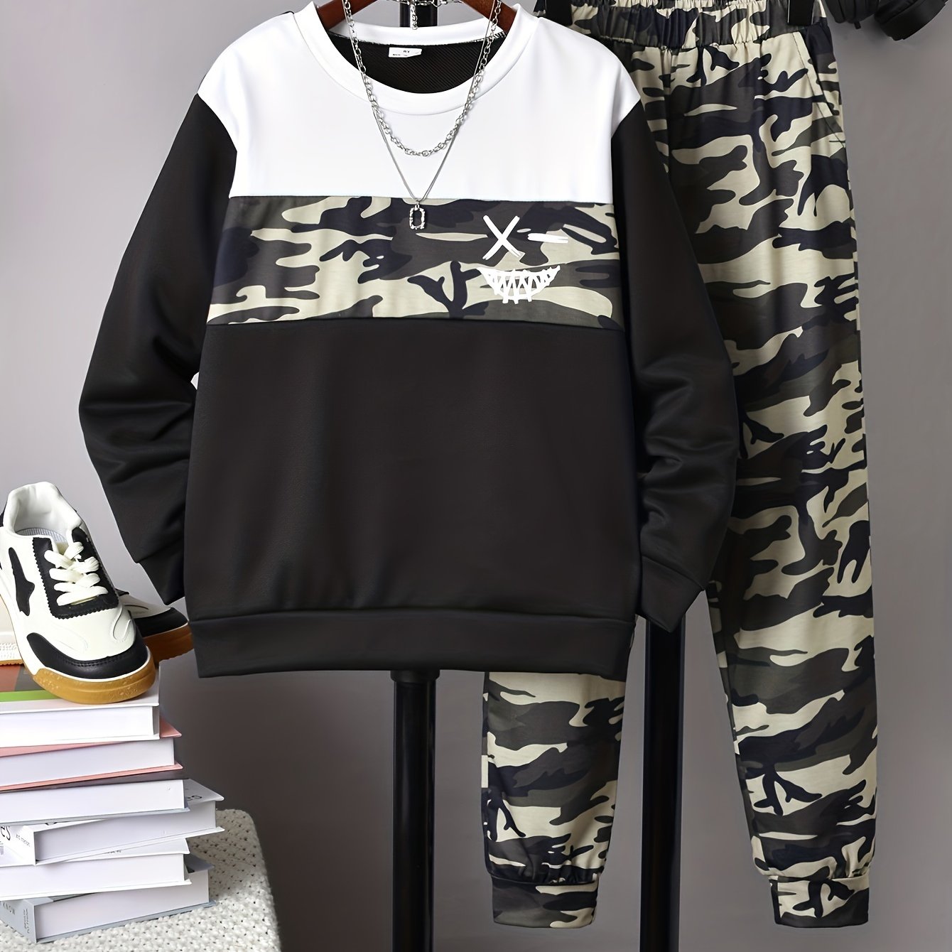 Conjuntos De Ropa Conjuntos De Ropa Chándal Para Niños Tendencia Con  Capucha Conjunto De 2 Piezas Sudadera Con Capucha Pantalones De Chándal  Ropa Deportiva Traje De Jogging Trapstar Boy 221028 T230804 De 4,34 €