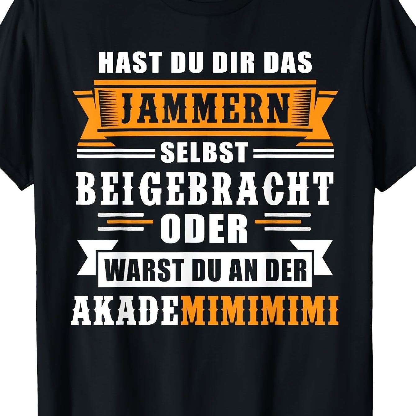 Image of Akademimimi Funny Shirt T-shirt | Casual Crew Neck, Stretch Fabric, Regular Fit, Geometric Pattern, Perfect For Men, Plus Size