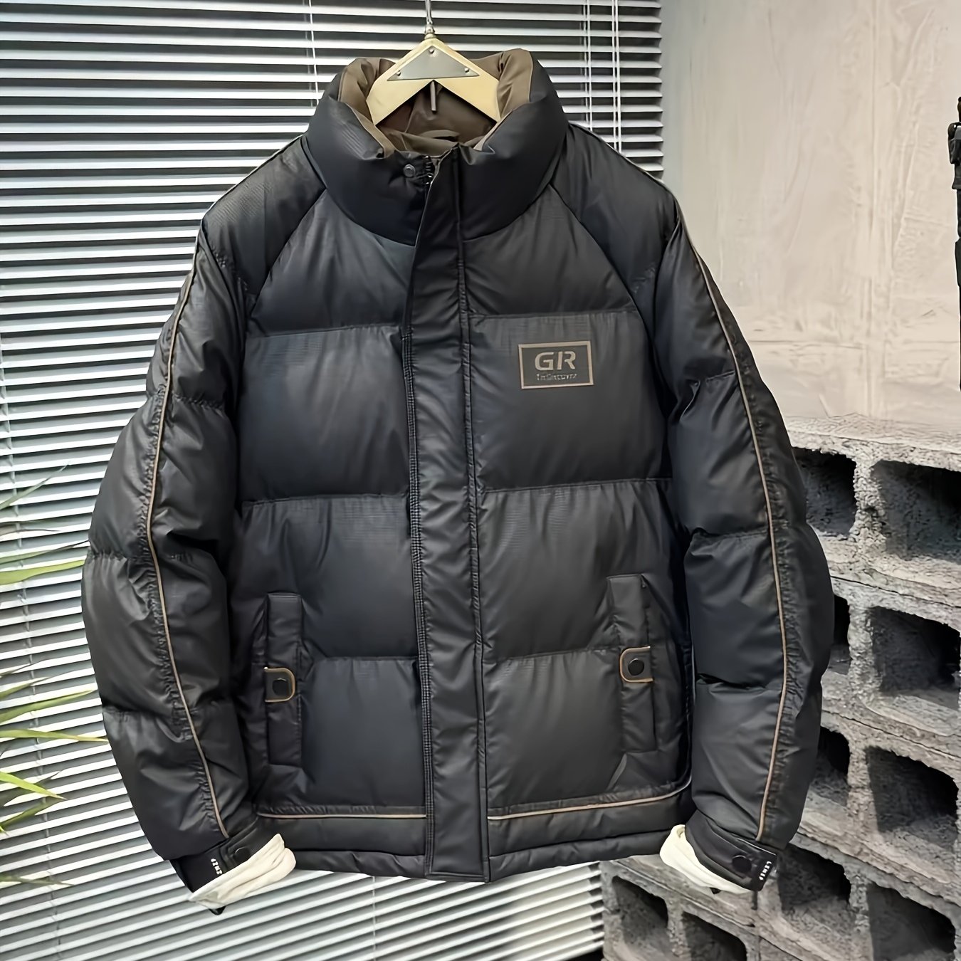 Men's High-end Collar Jacket Men's Short Winter New Korean Fashion Jacket Coat
