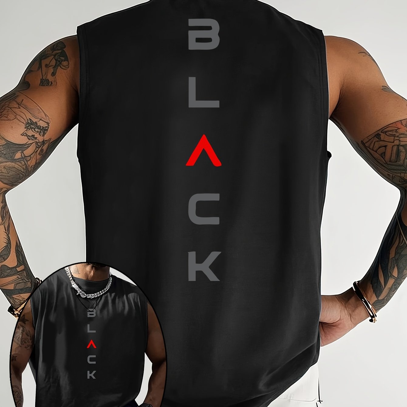 TEMU Chaleco Deportivo Casual para Hombre, Ideal para Gimnasio, Running y